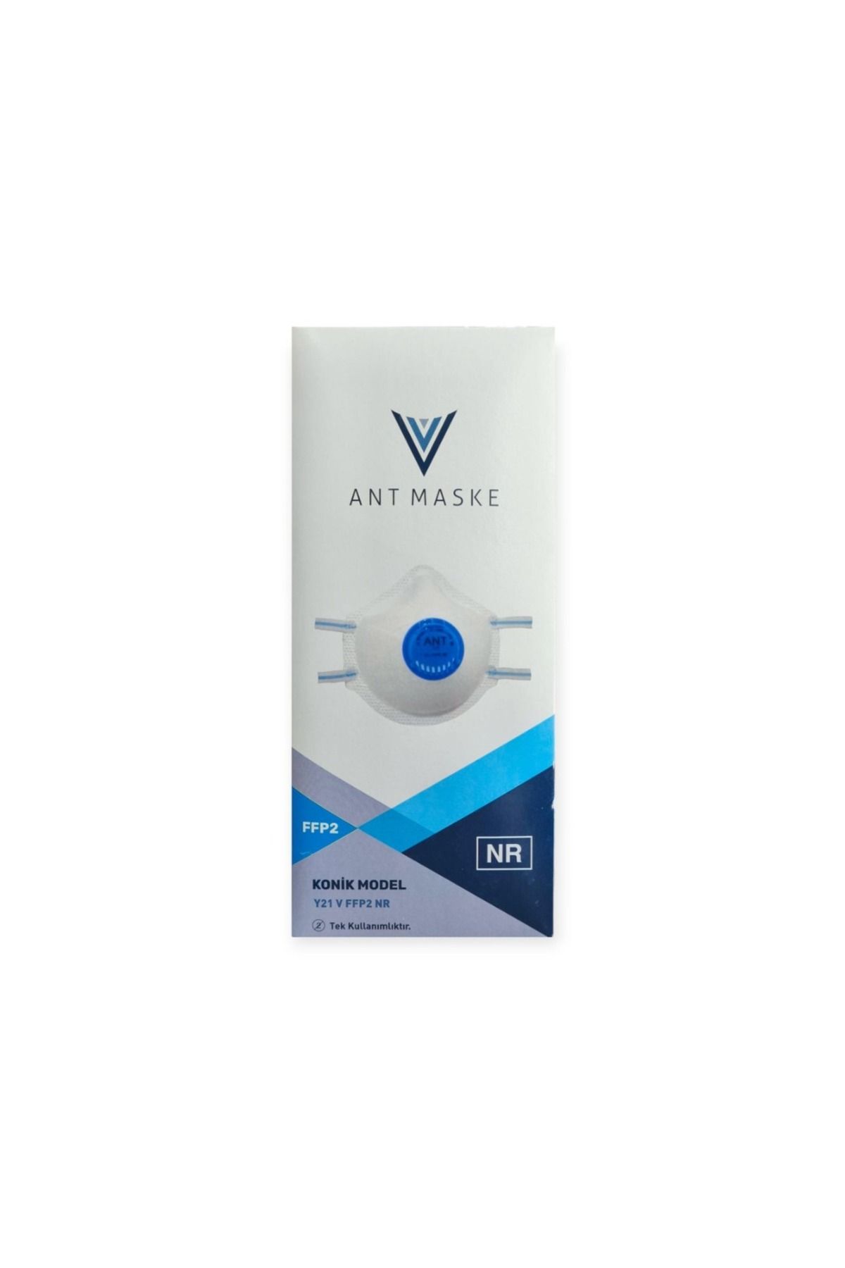 Ant -FFP2 KONİK VENTİLLİ MASKE 25 ADET 1 KUTU- Toz, İş Güvenliği, Sanayi, Boyaya karşı koruyucu mask