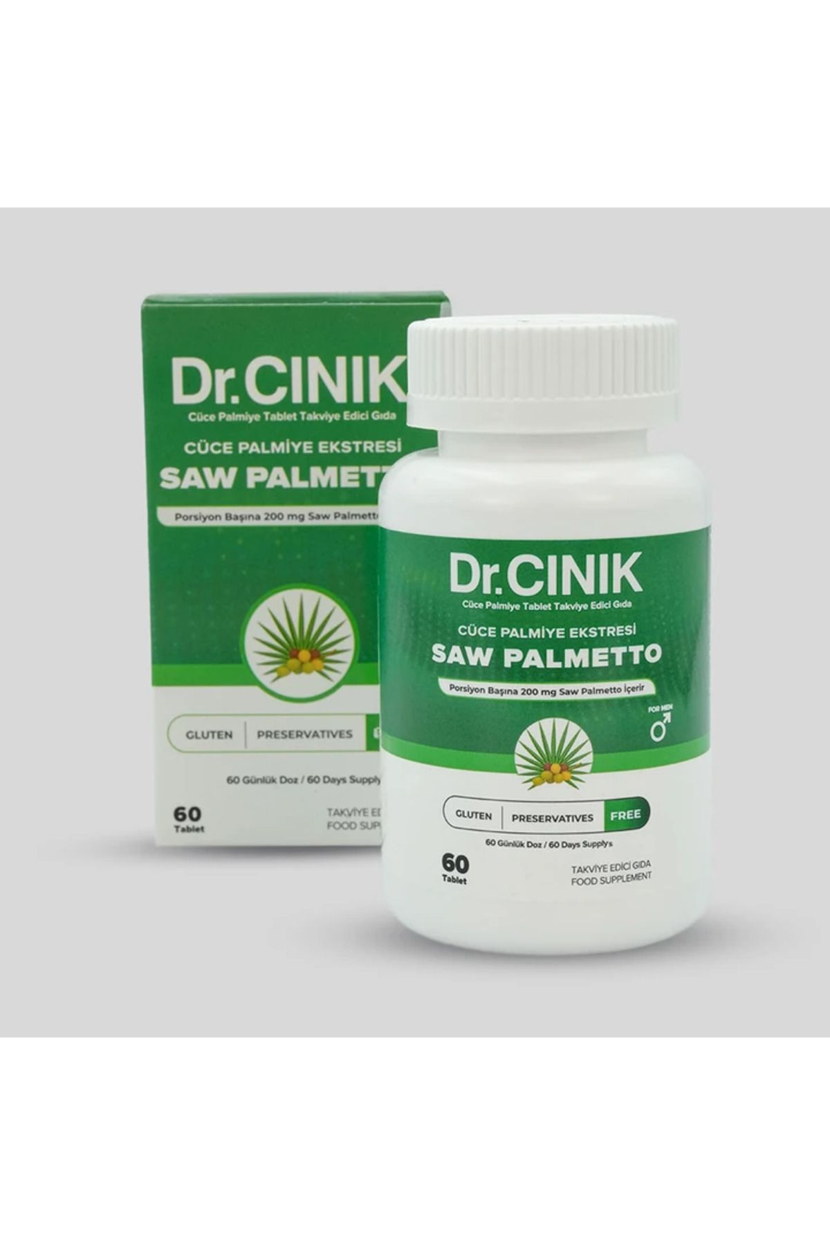 DR. CINIK Saw Palmetto Tablet 200 Mg