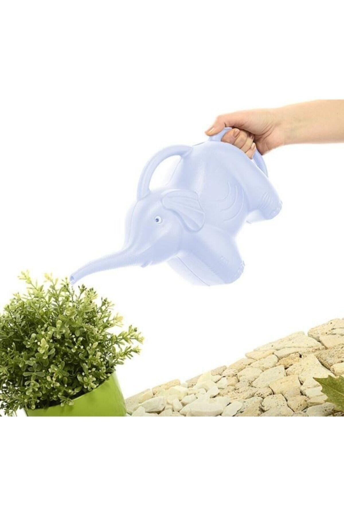 Roza's Home Titiz Çiçek Sulama Kabı-fil Şekilli 2200 ml Tp-360