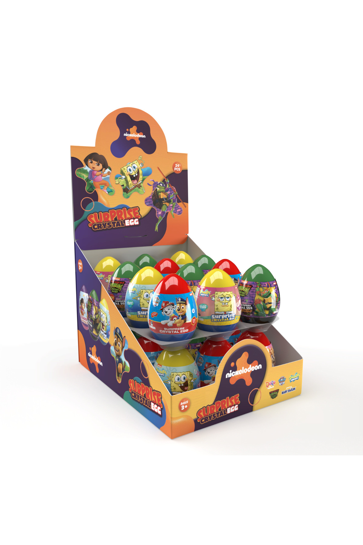 NİCKELODEON Nickelodeon Surprise Crystal Egg Sürpriz Yumurta (16