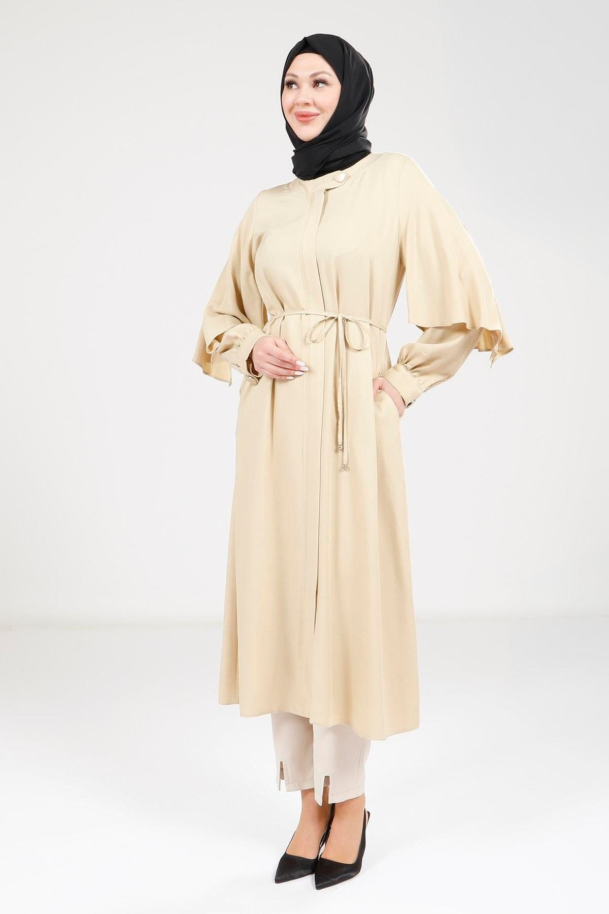 Beyza-Sleeve Slit 9196 Model Clothes 3