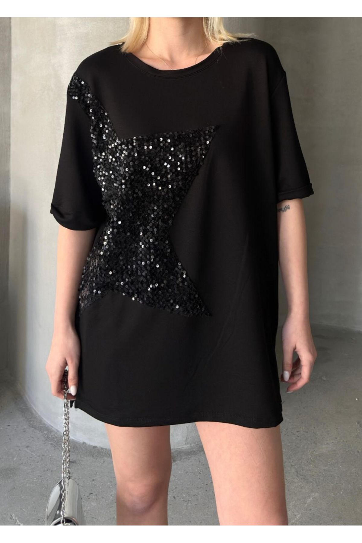 lilyum Pul garnili tşhirt