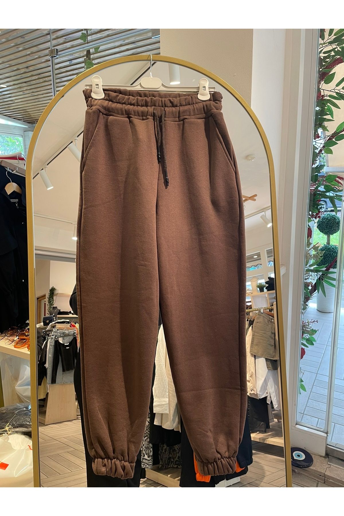 CsChicShop Paçası Büzgülü Pamuk Eşofman Altı