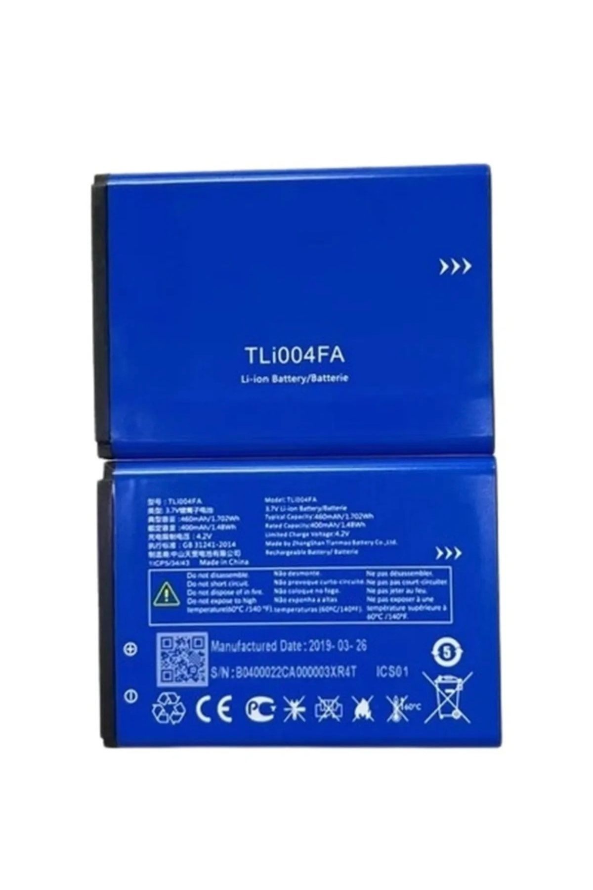 Alcatel AZURTECH Alcatel 1035d Batarya Pil 400 Mah Tli004fa