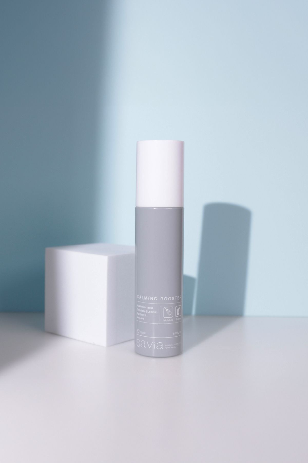 Ovaco-Savia Calming Booster Serum with Mushroom Extract, Peptide, Soothing & Moisturizing 150ml 5