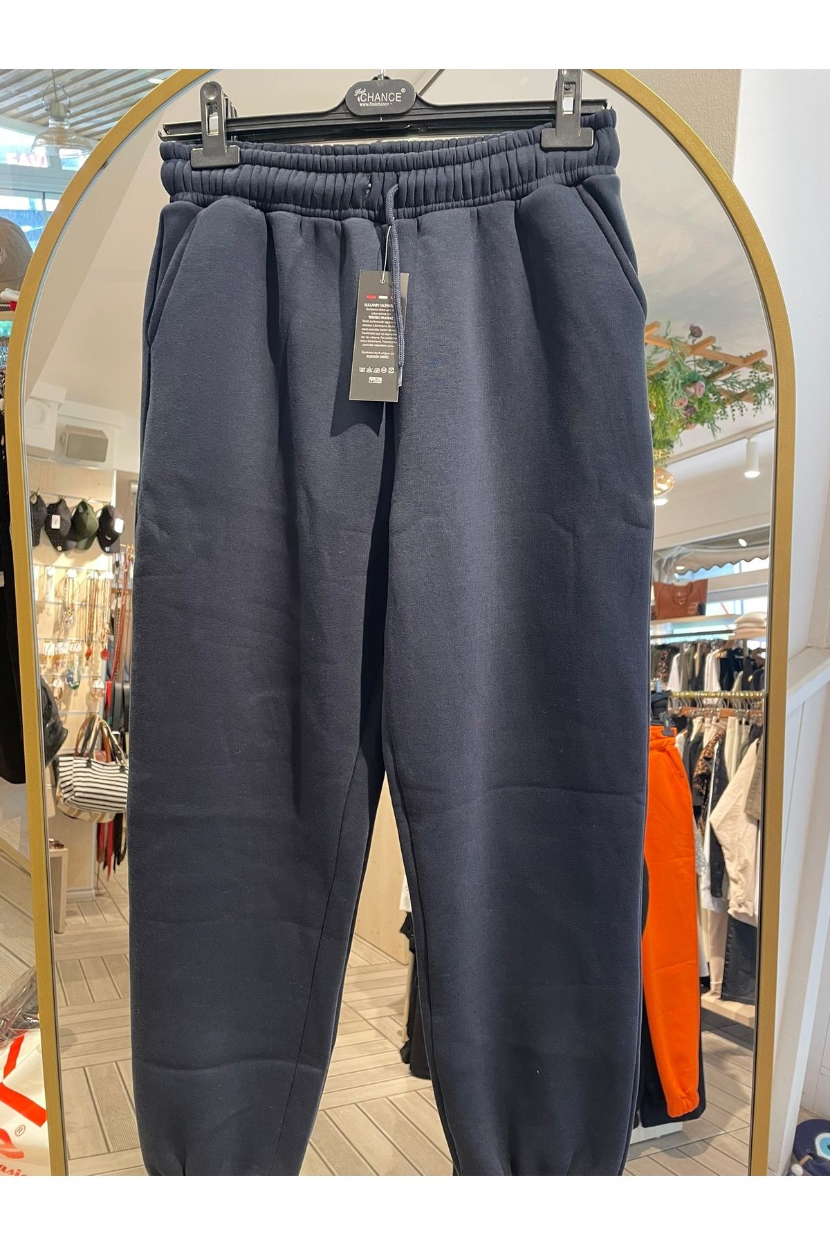 CsChicShop Paçası Büzgülü Pamuk Eşofman Altı