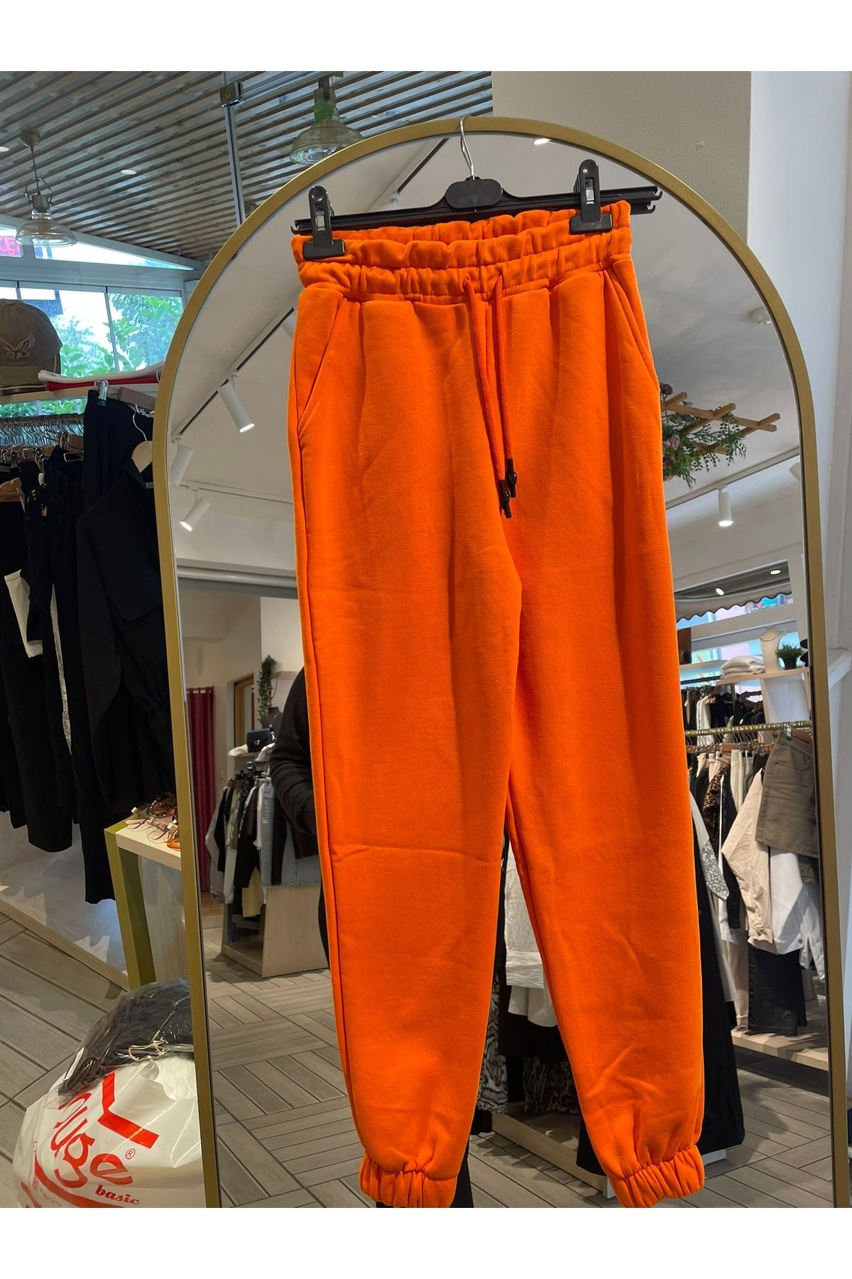 CsChicShop Paçası Büzgülü Pamuk Eşofman Altı