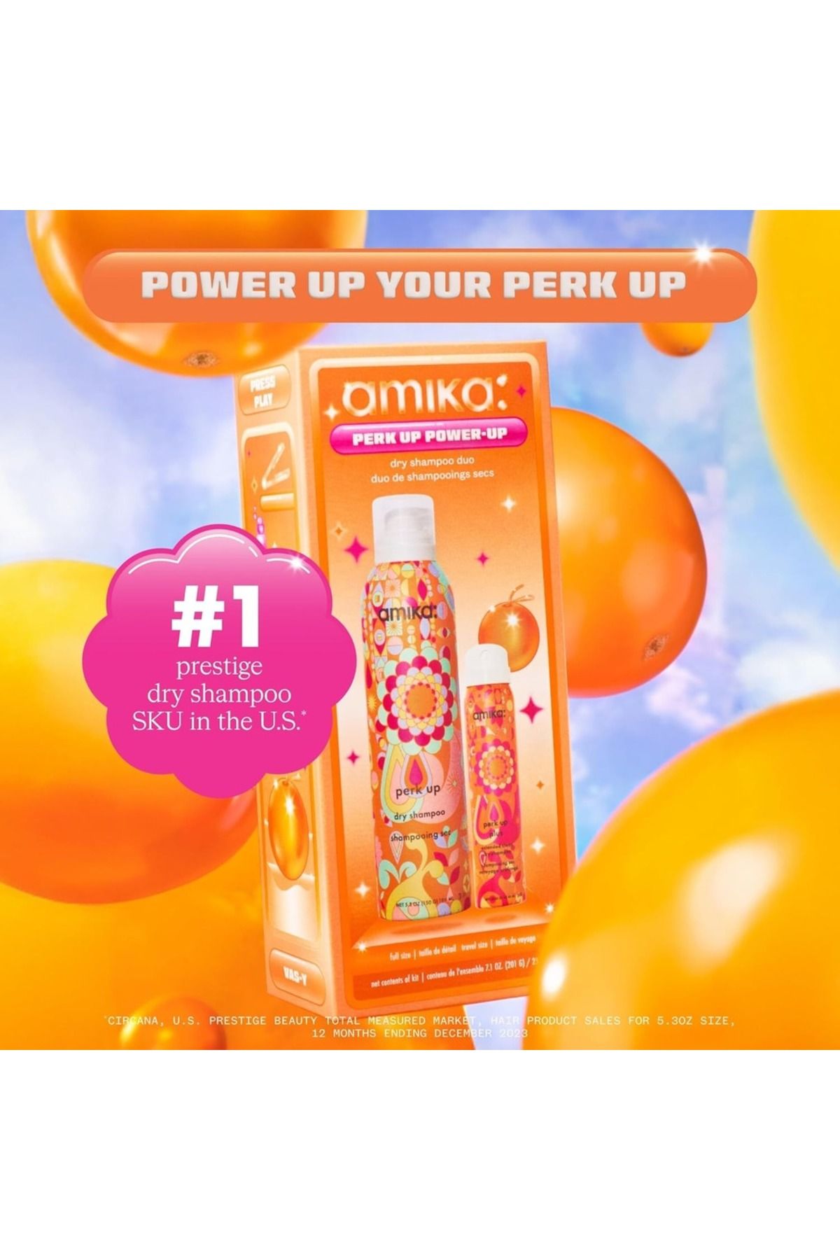 AMIKA-Perk Up Power-up Dry Shampoo Duo – Refresh, Revive & Extend Styles Without Residue 5