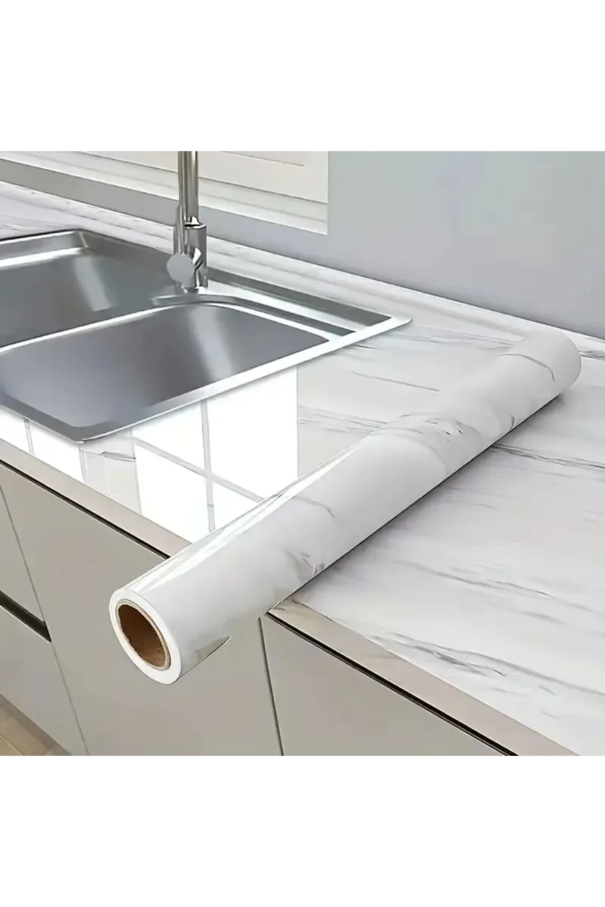 TTT Mermer Desenli Kaplama Kağıdı 5 Metre