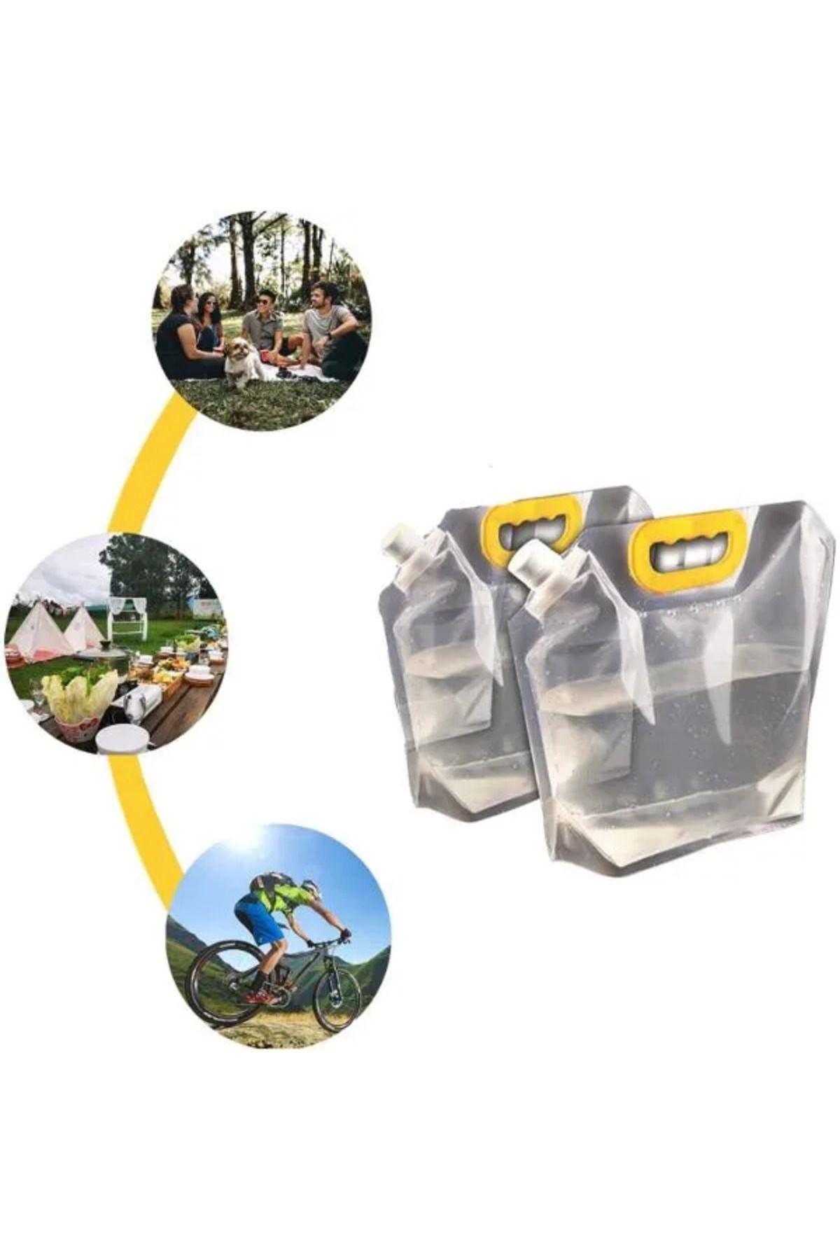 PRATİKOBA Dayanıklı Plastik İçecek Çantası 1 Litre