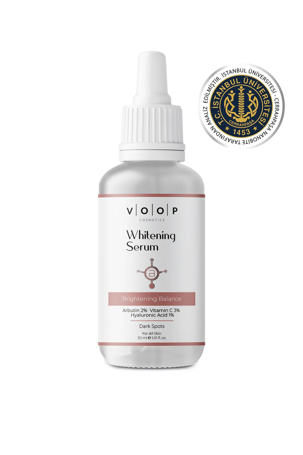VOOP-Skin Whitening Brightening Anti-Blemish Care Serum 2% Arbutin 3% Vitamin C 1% Hyaluronic 2