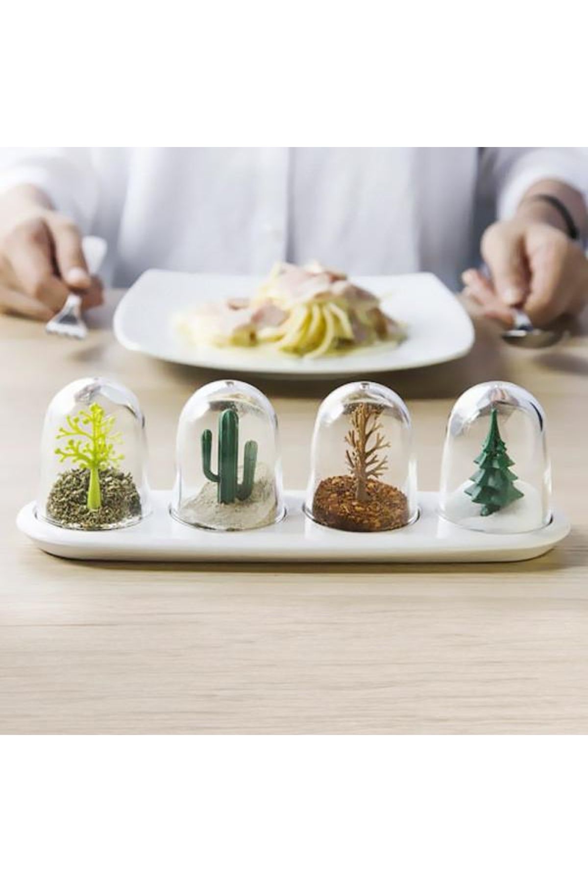 gcaksesuar Dört Mevsim Baharatlık - Four Seasons Spice Shakers