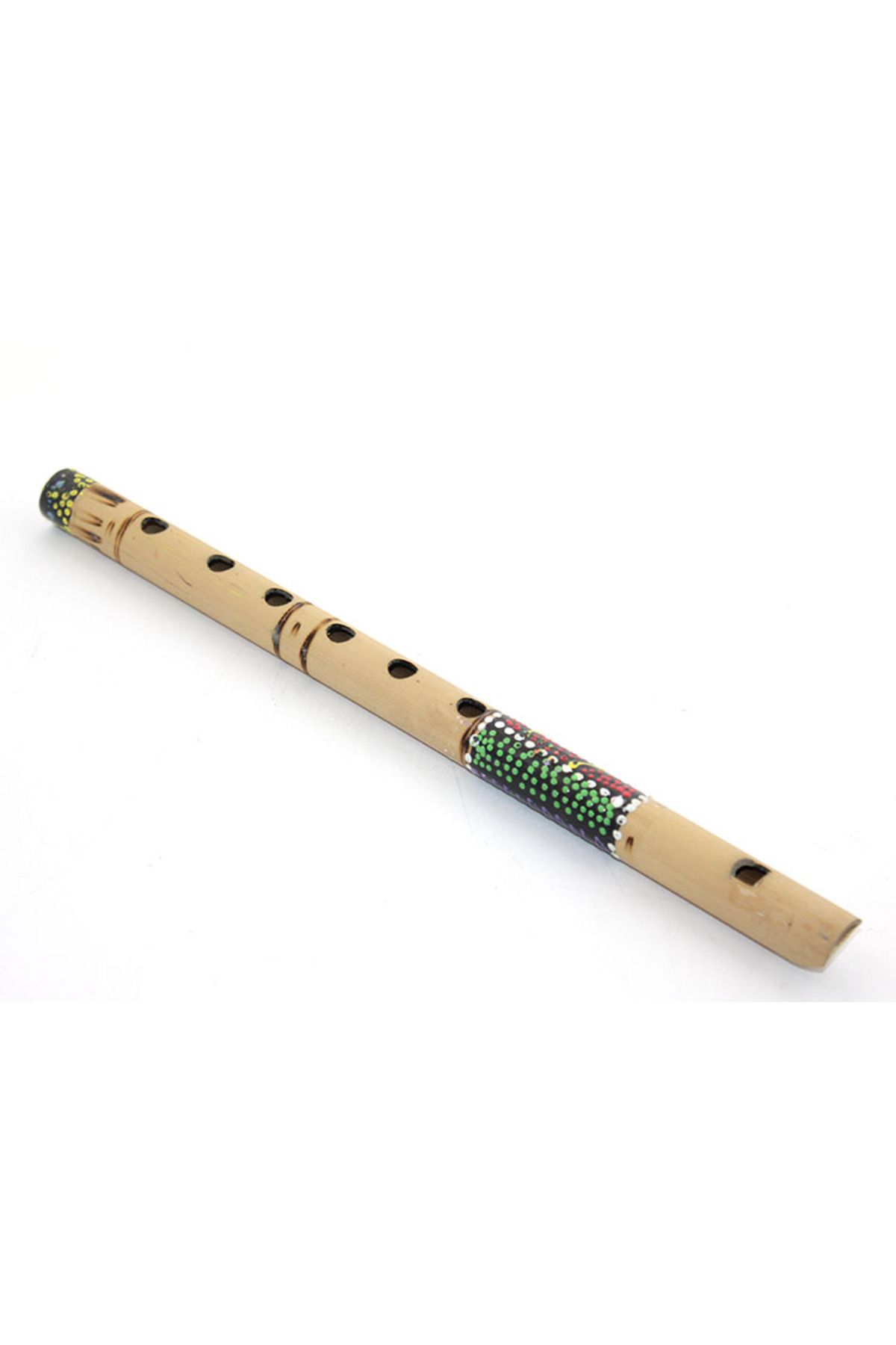 PRATİKOBA Bambu Batikli Flüt 30 Cm