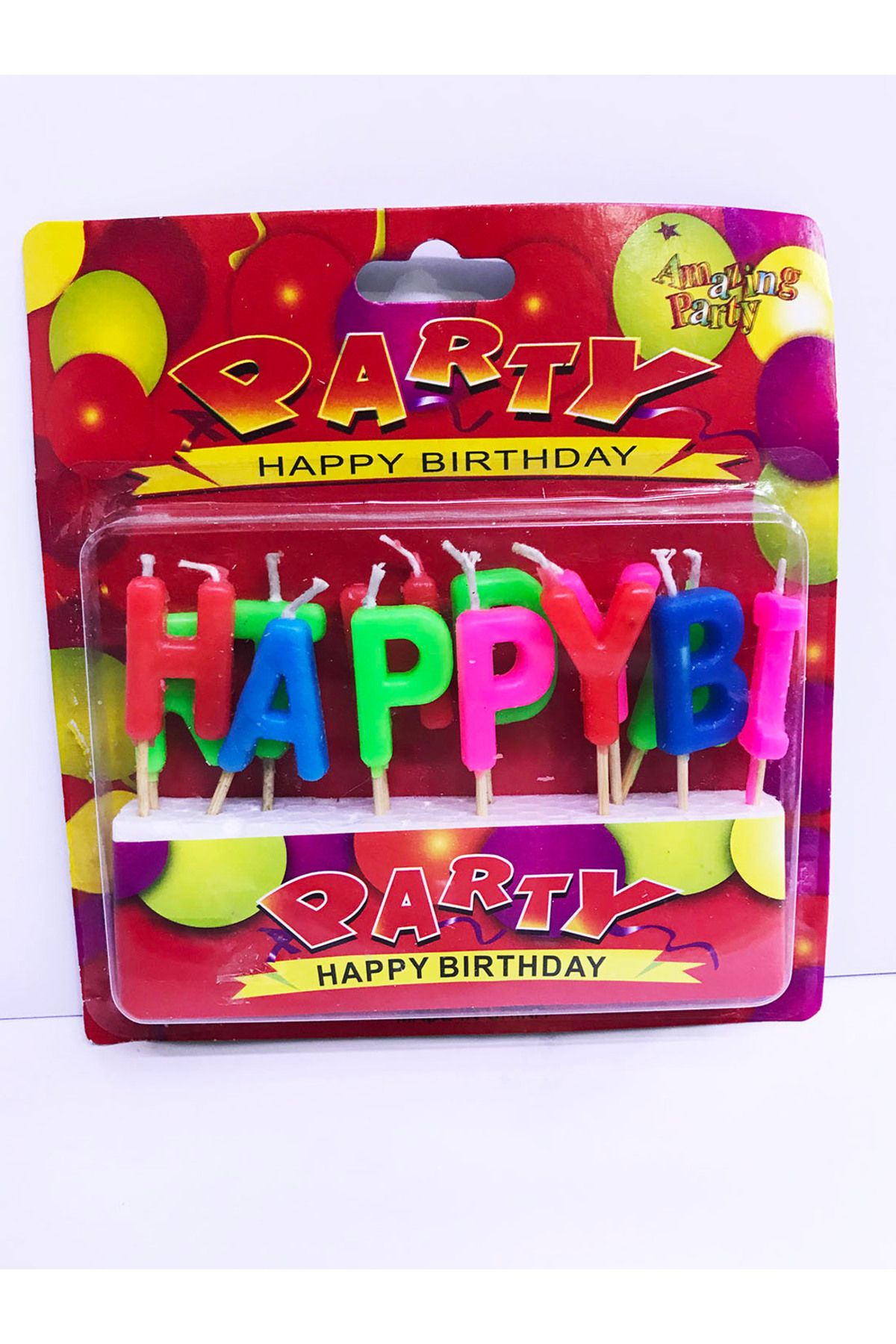 OEM Renkli Happy Birthday Mum