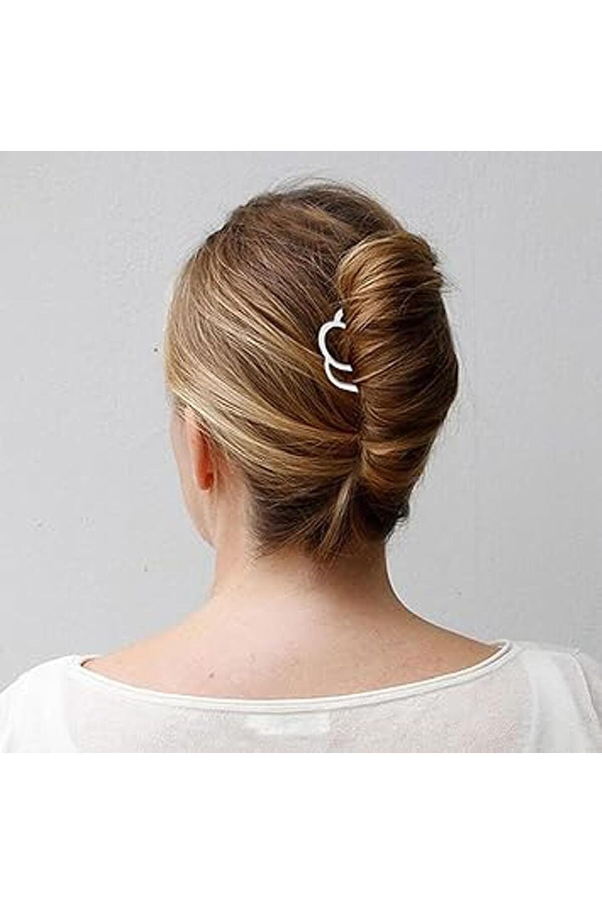 COOYA-8 Pieces Hair Side Combs ,with U-shaped Design and Wave-shaped Comb Teeth,for Women Buns Hair 4