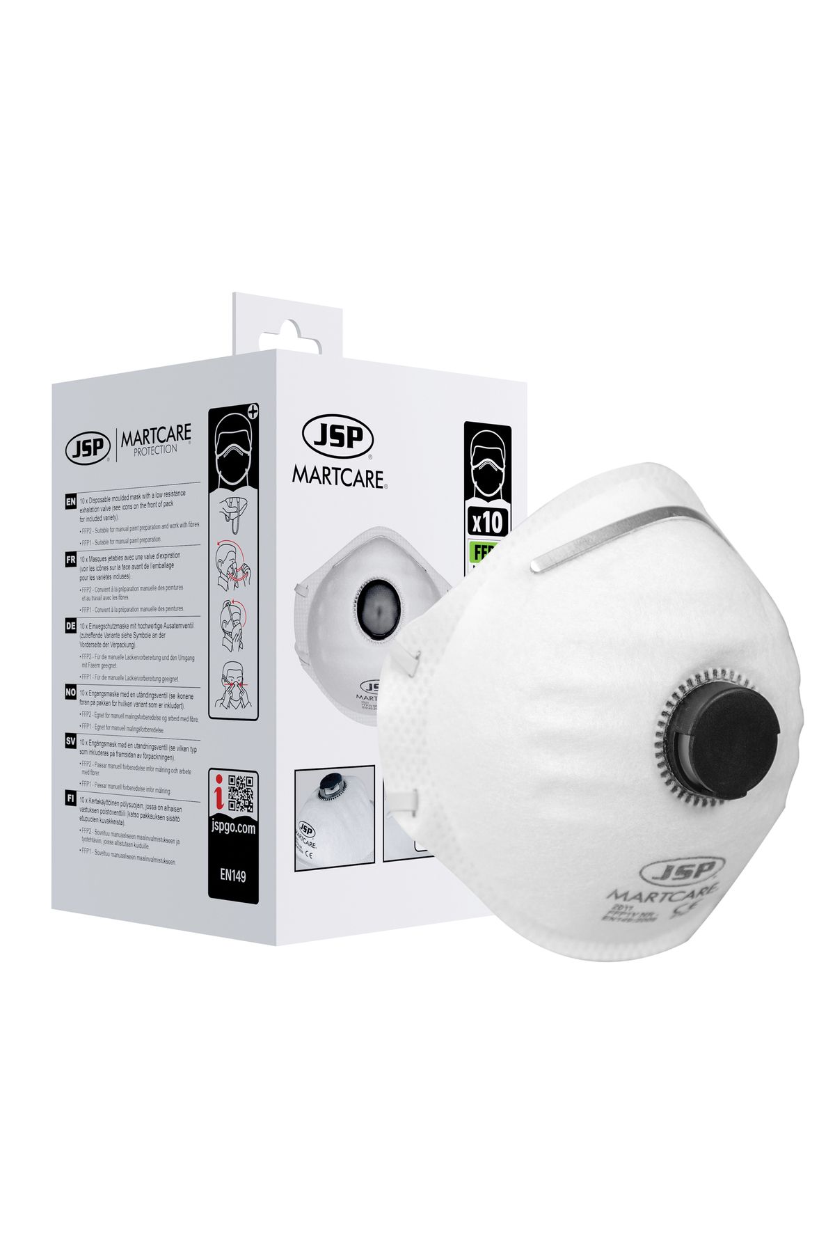 Jsp MARTCARE FFP2 V MASKE