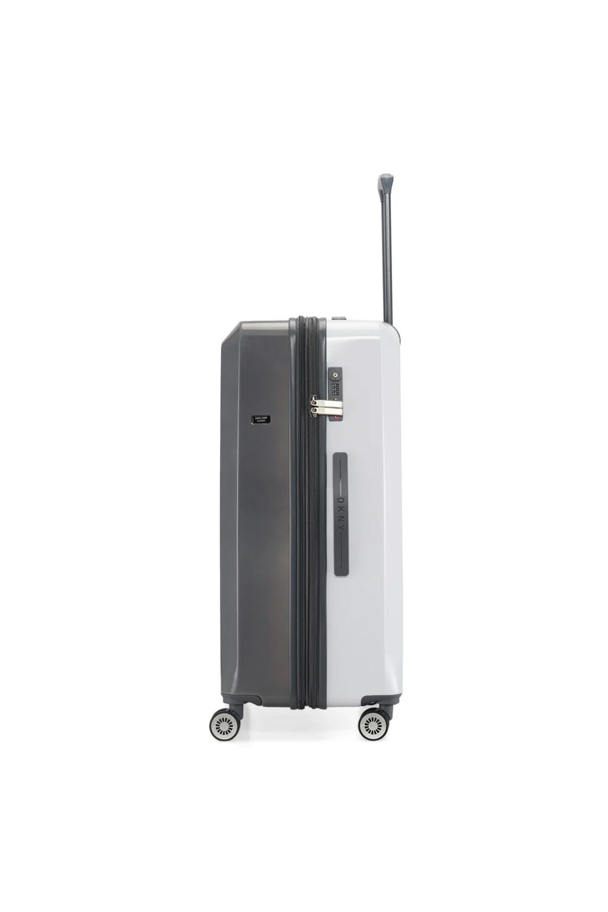 Dkny-BOLD Hardside Trolley Bag with 4 Spinner Wheels, ABS+PC Case Luggage with TSA Lock 4