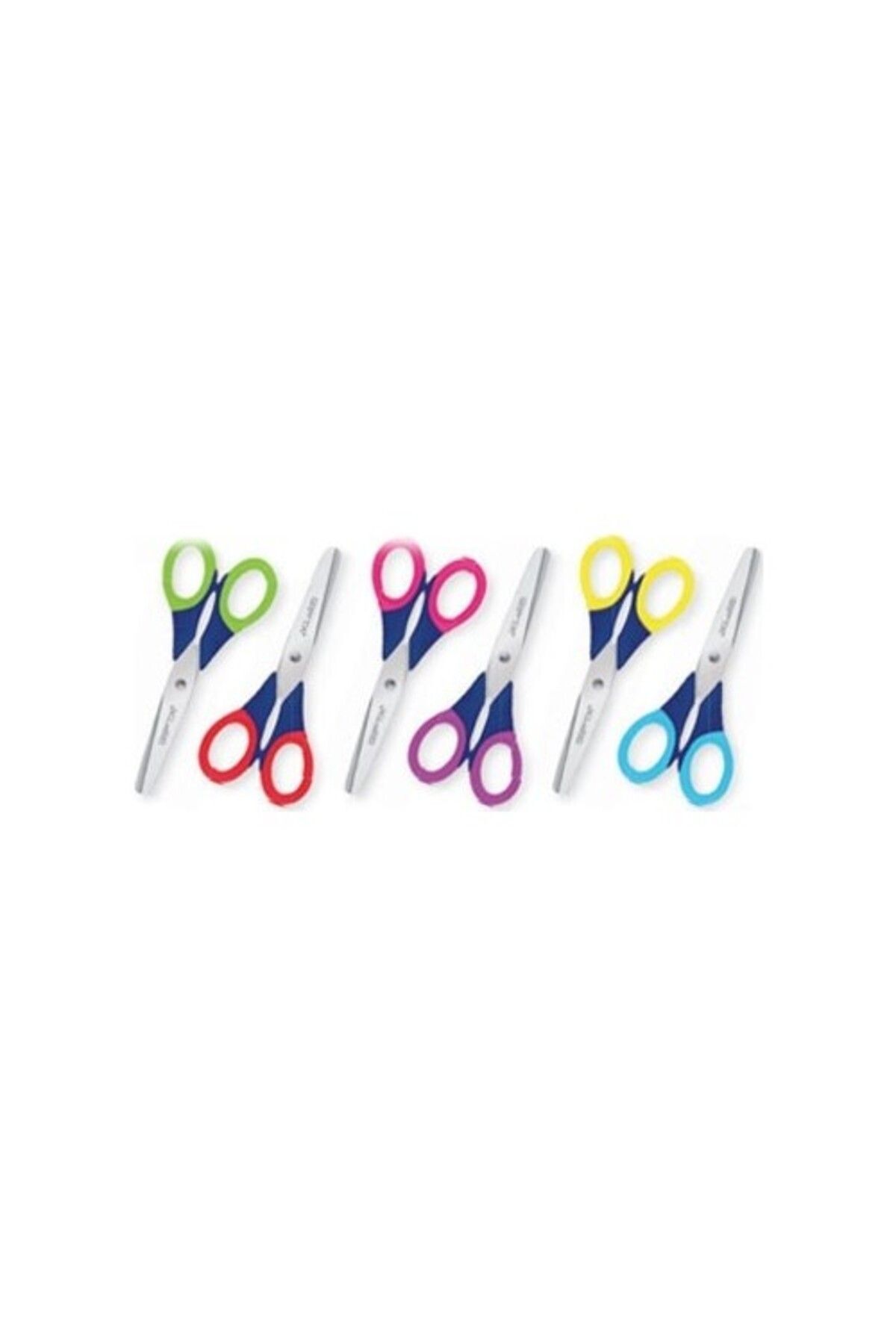 Gıpta-Children's Scissors Cut-Tip Soft Handle Plastic Body 1