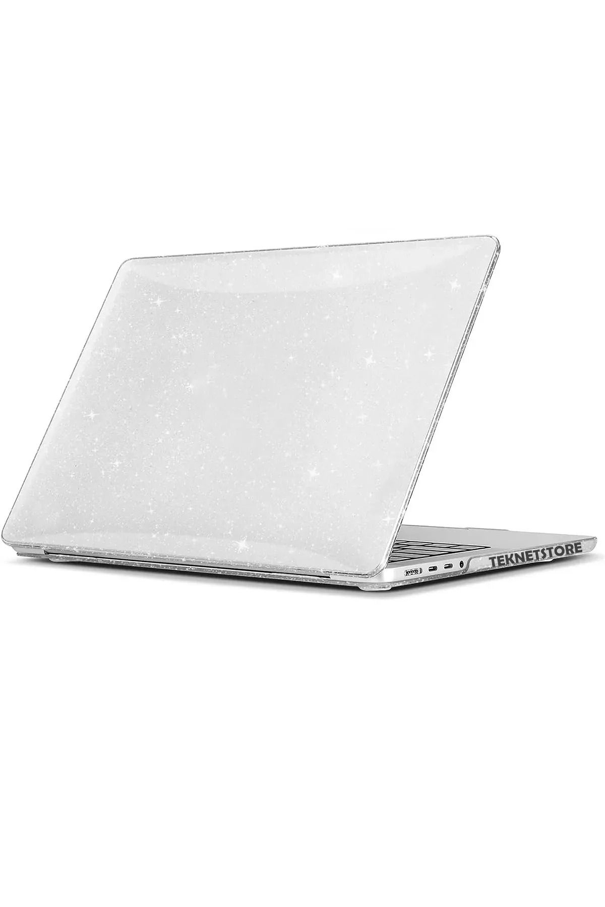 TEKNETSTORE Apple Macbook Pro 16 inç M4/Pro/Max A3186 A3403 Uyumlu Şeffaf Kılıf Koruyucu Parlak Kapak