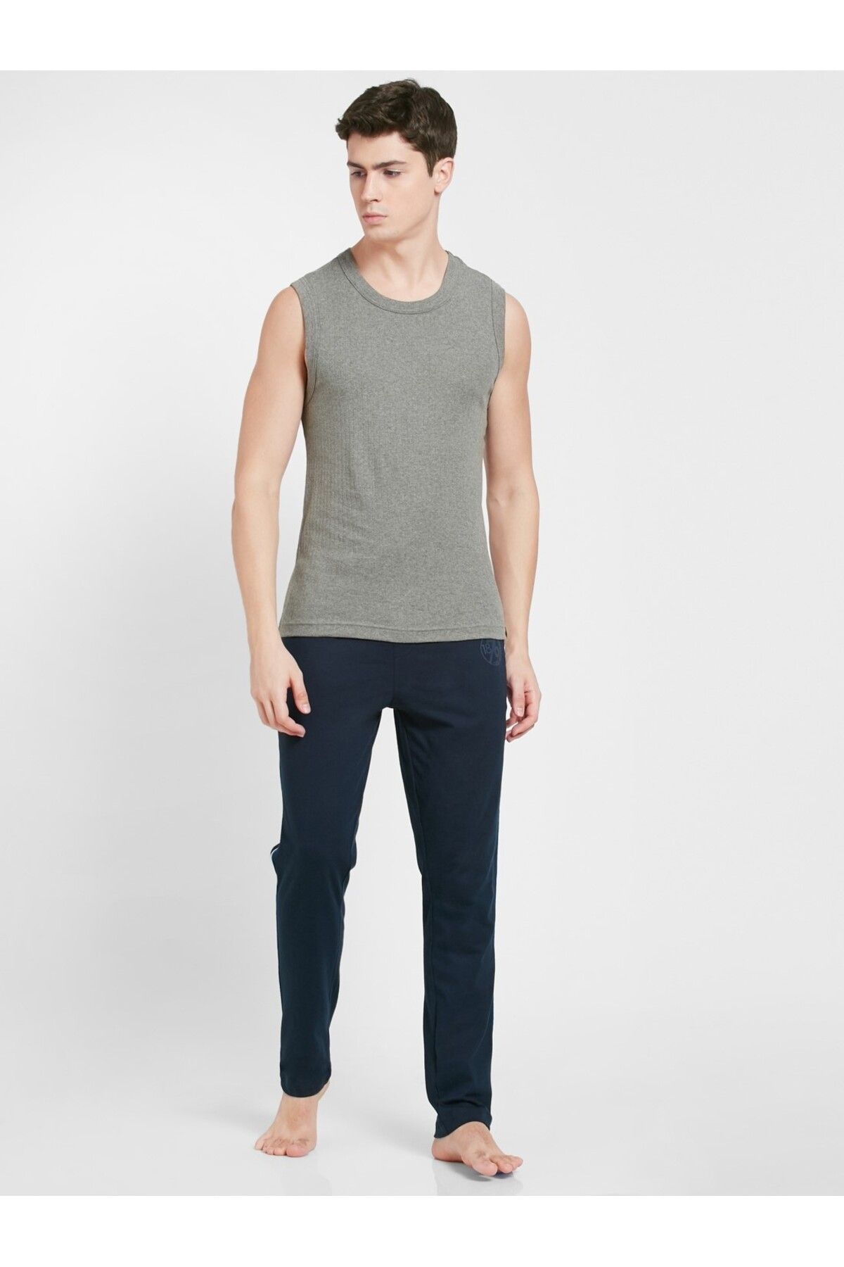 JOCKEY-Muscle Tee 24X7 9930-0105-GRYML 4