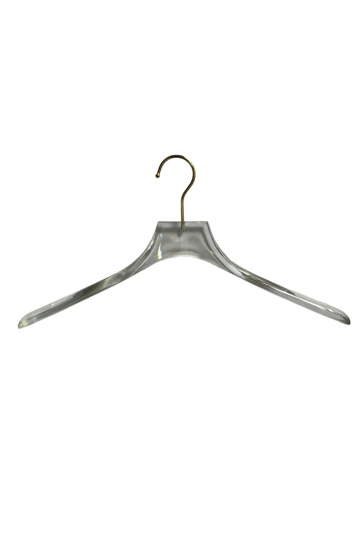 Metaimza Design Store Şeffaf Akrilik Askı, Elbise Kıyafet Askısı, Giysi Askısı Ceket Askısı Takım Askısı 5 Adet