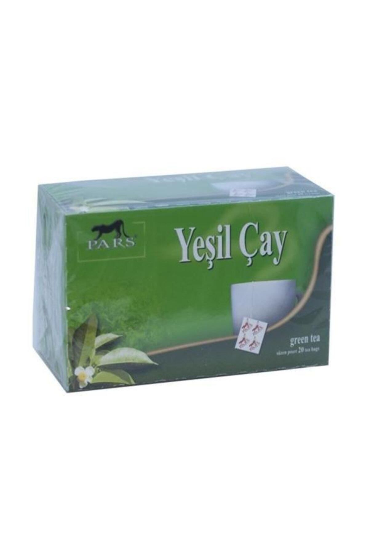 Pars Doğal Yeşil Çay 20 Süzen Poşet