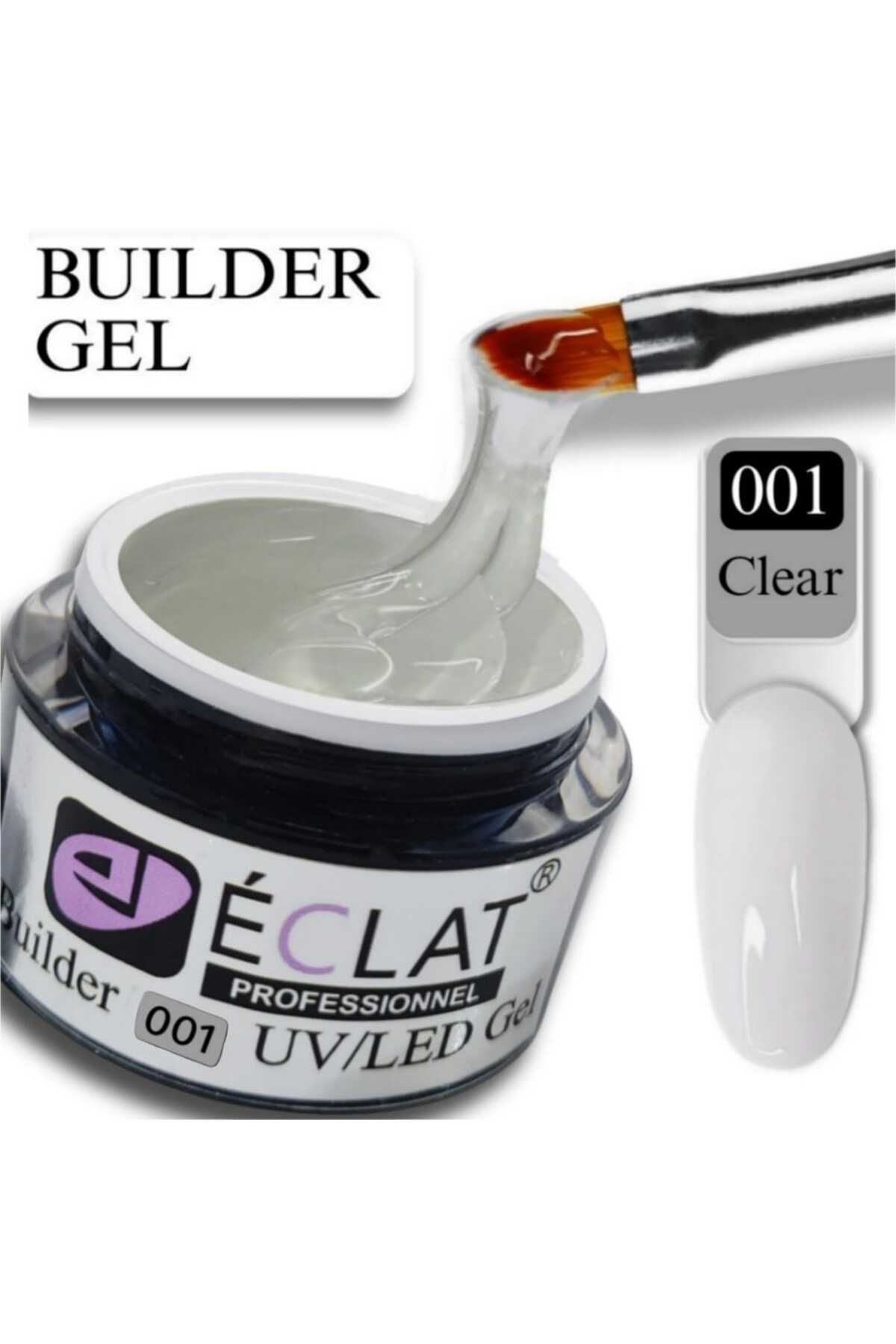 ECLAT PROTEZ TIRNAK JELİ N:01 ŞEFFAF(CLEAR) 10 ML