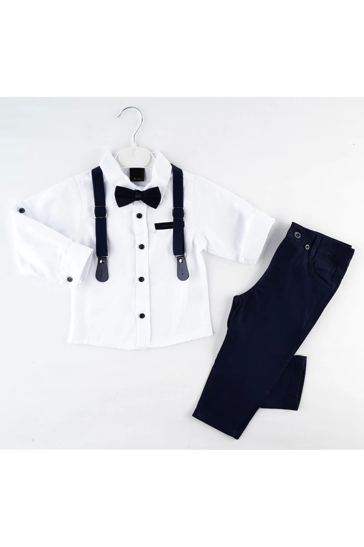 Mc Emirix Kids Wear Uzun Kol Gömlek Slopetli̇ Takim