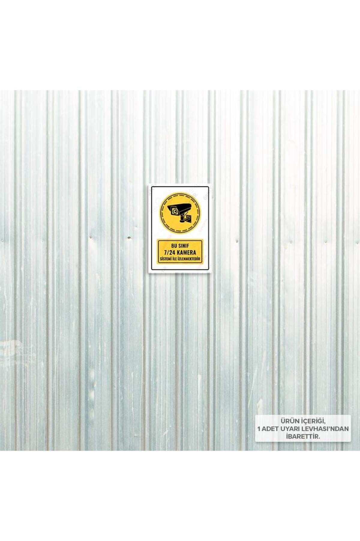 Posterya-Ul01228-A4 - This Class Is Monitored 24/7 Camera System Warning Sign (21.6×30.3cm) 4