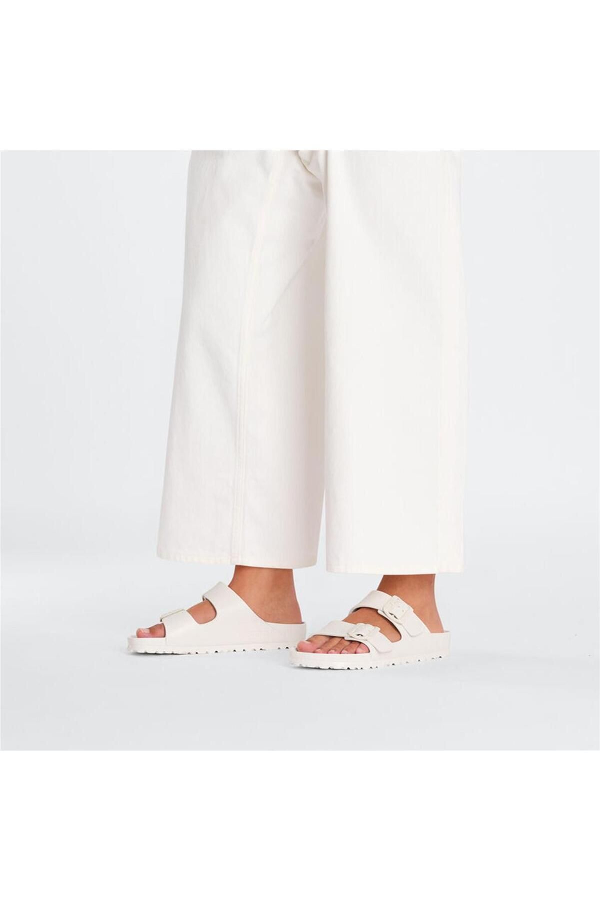 Birkenstock-Pánské plážové pantofle - Ecru Arizona 7