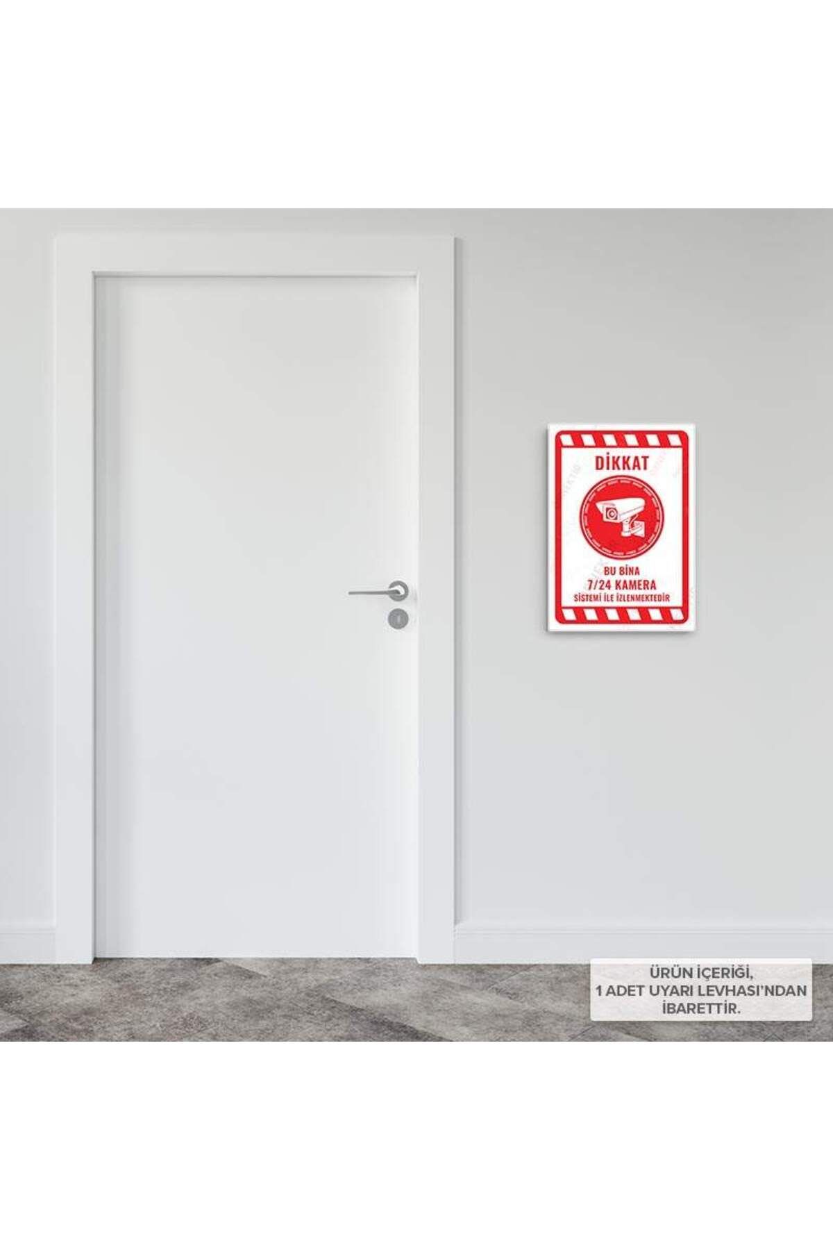 Posterya-Ul02048-A4 - This Building Is Monitored 24/7 with Camera System Warning Sign (21.6×30.3cm) 3