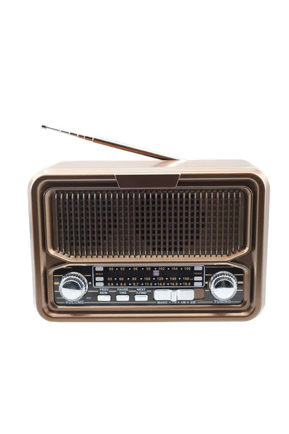 Denx-Dx2445 Rechargeable Hi-fi Radio With Remote Control, Large Capacity Battery 2