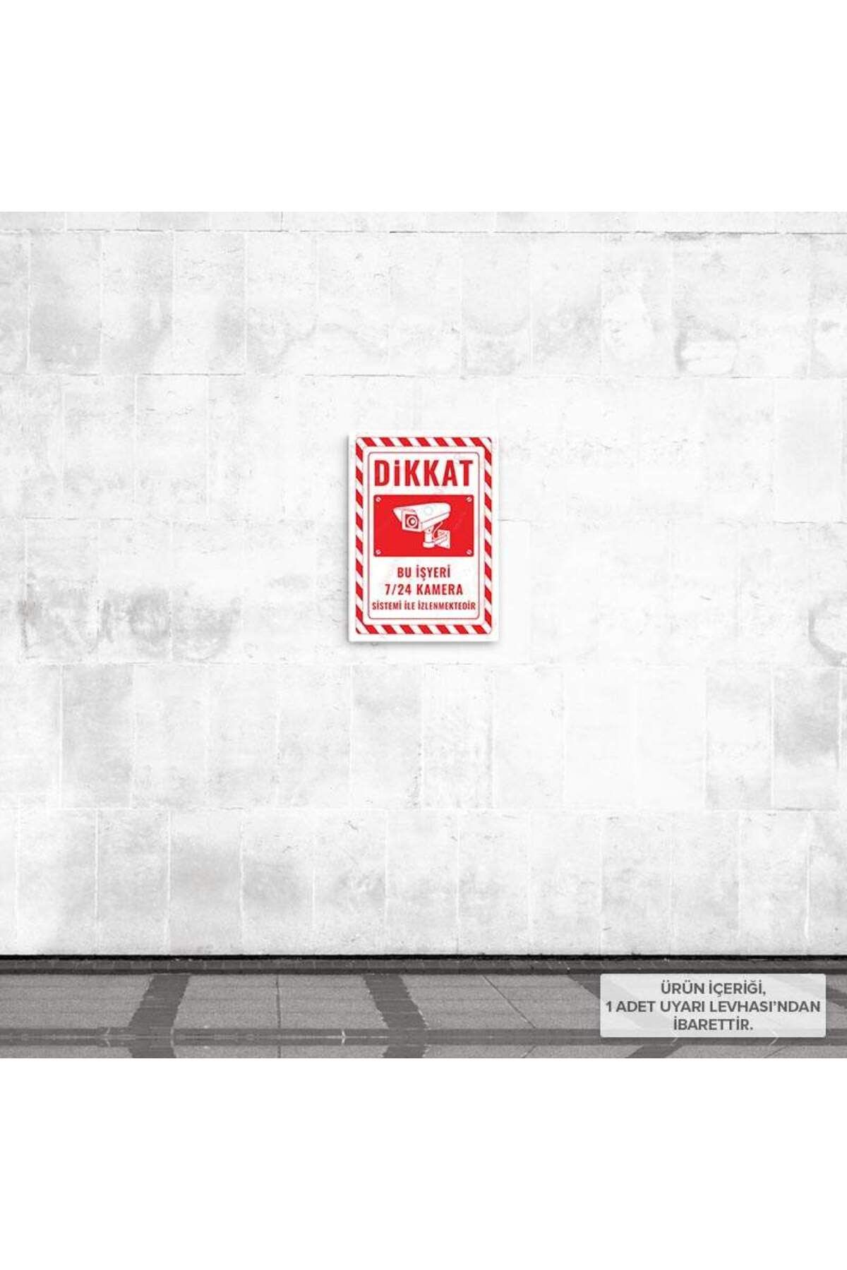 Posterya-Ul02463-A5 - This Workplace Is Monitored 24/7 with Camera System Warning Sign (15.4×21.6cm) 2