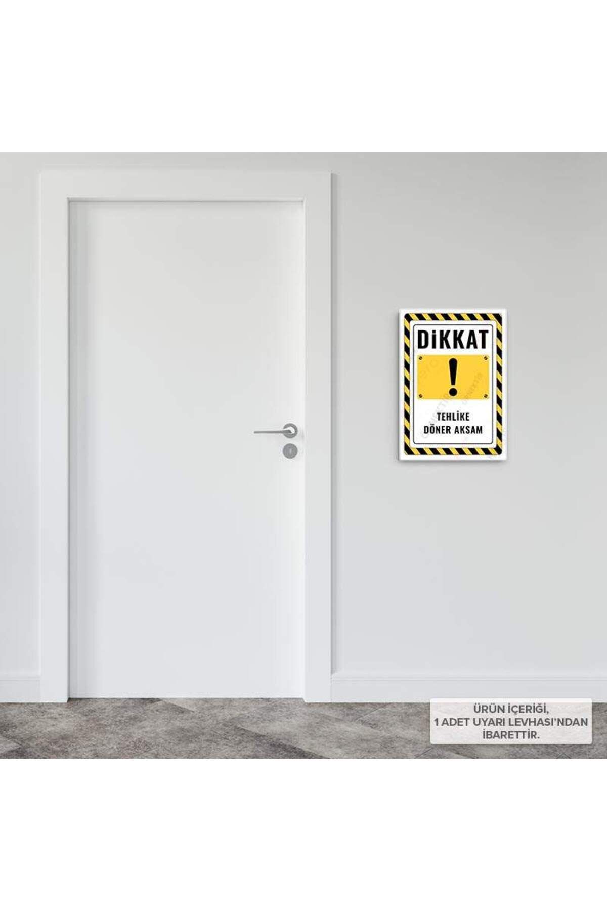 Posterya-Ul02817-A4 - Hazard Rotating Part Warning Sign (21.6×30.3cm) 3