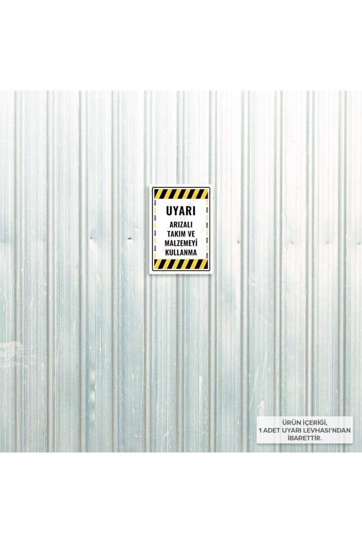 Posterya-Ul01669-A5 - Warning Sign for Using Defective Tool and Material (15,4×21,6cm) 4