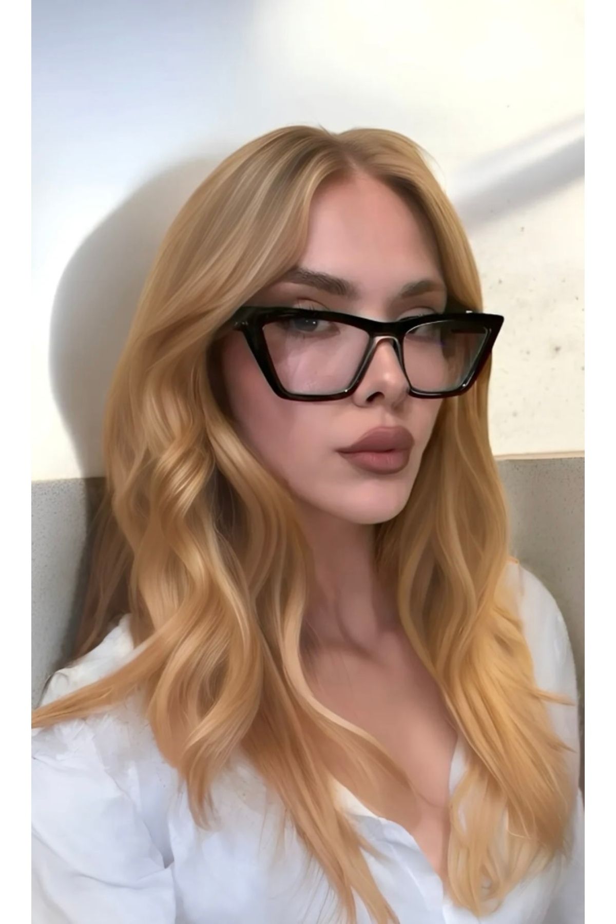 FIERA JEWELRY Flora Yeni Sezon Uv400 Unisex Mavi Işık Korumalı Gözlük