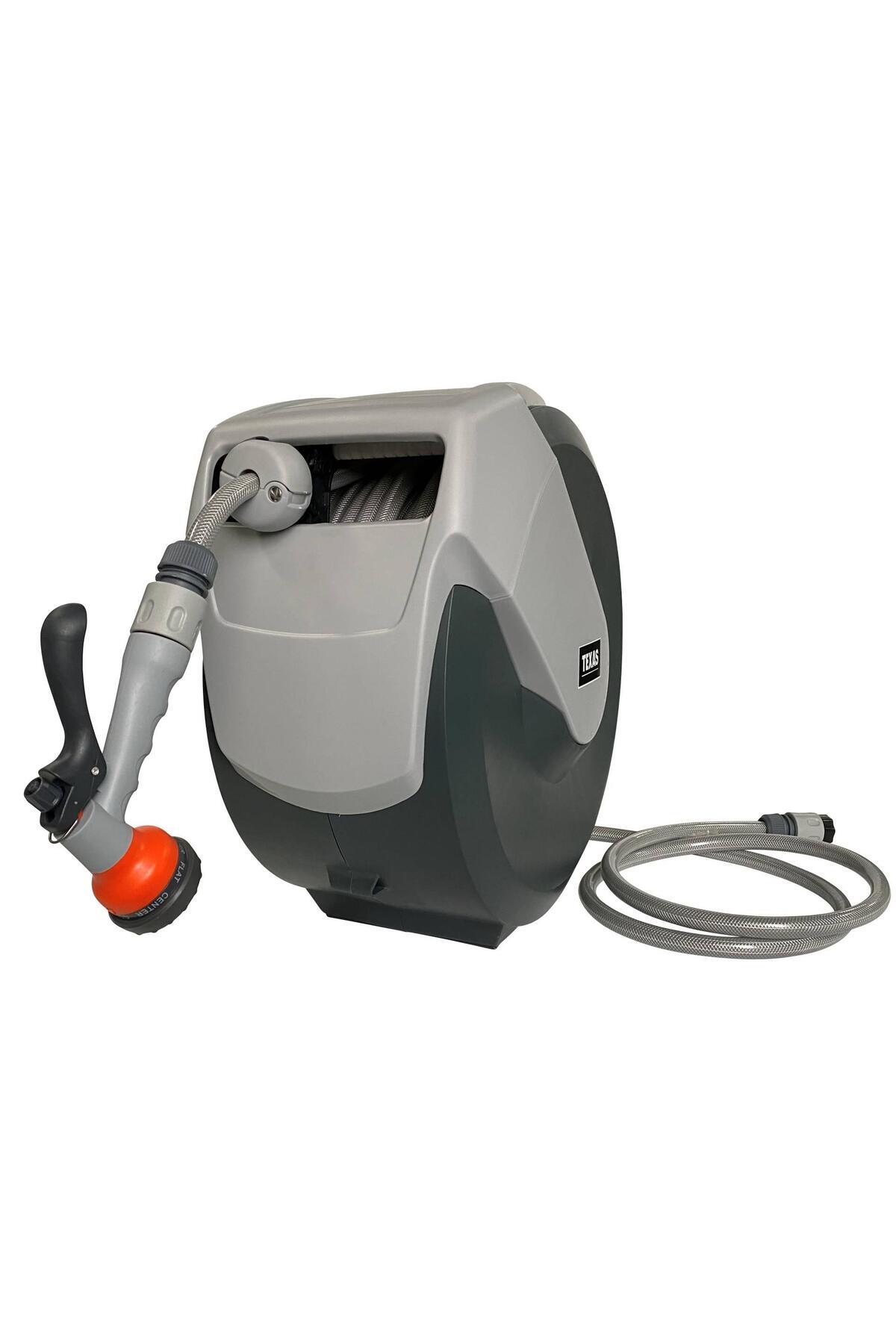 TEXAS 90015541 25 Mt Otomatik Hortum Sarma Makarası