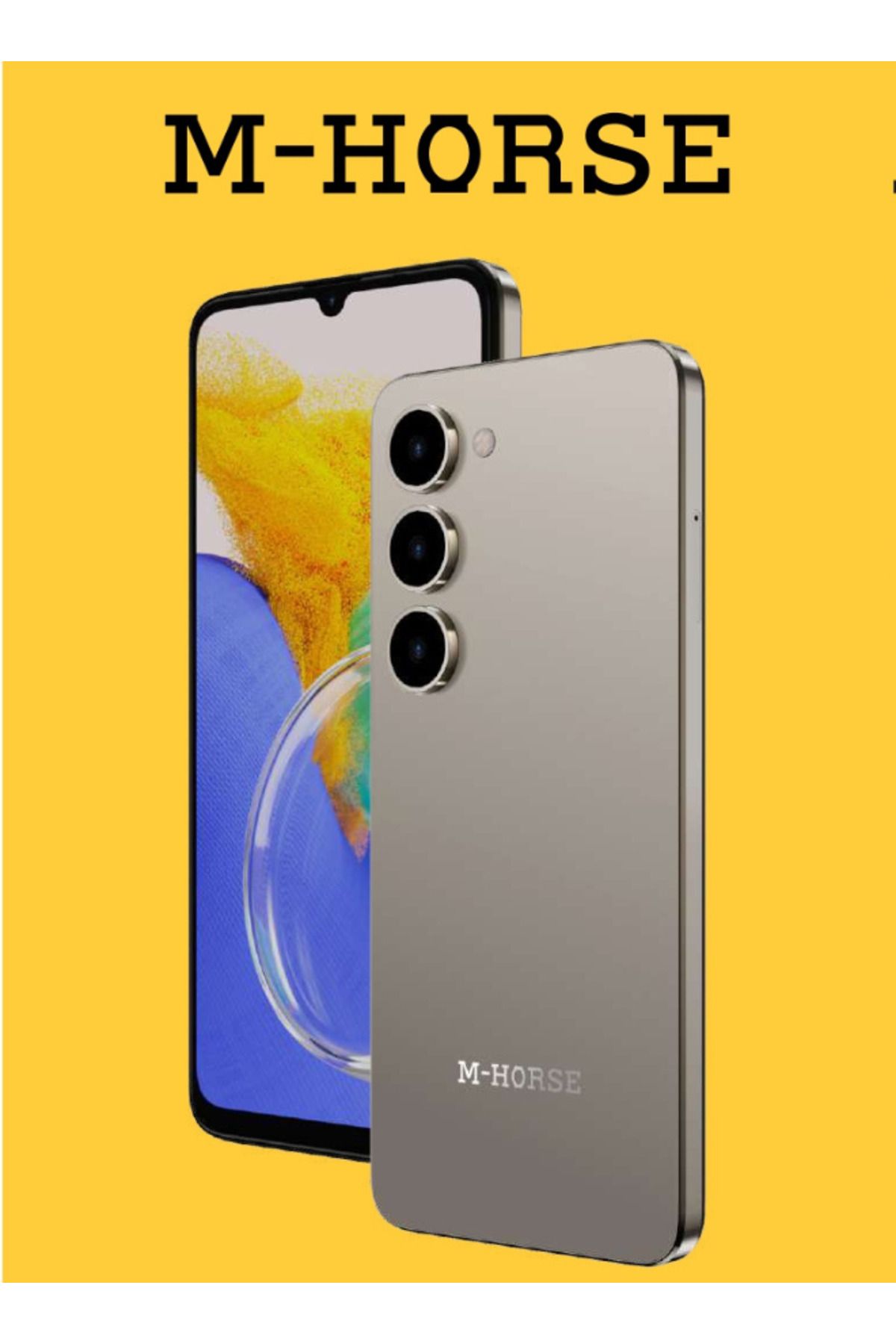 M HORSE-M-HORSE A14 Smartphone 6.8'' HD Display, 8GB RAM 128GB ROM, Dual SIM, Android OS, Global Version 1