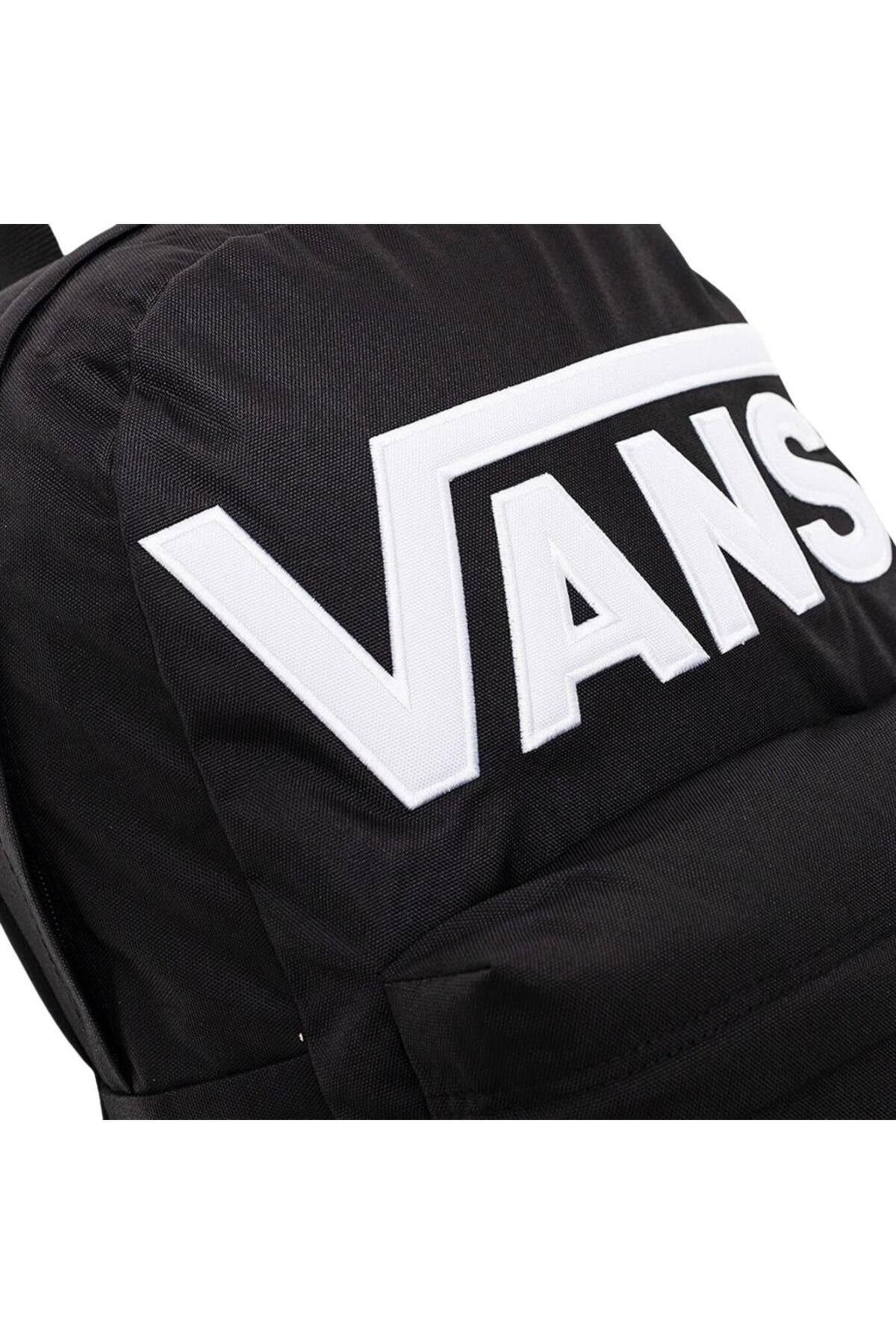 Vans-حقيبة ظهر Old Skool Drop V باللون الأسود 4