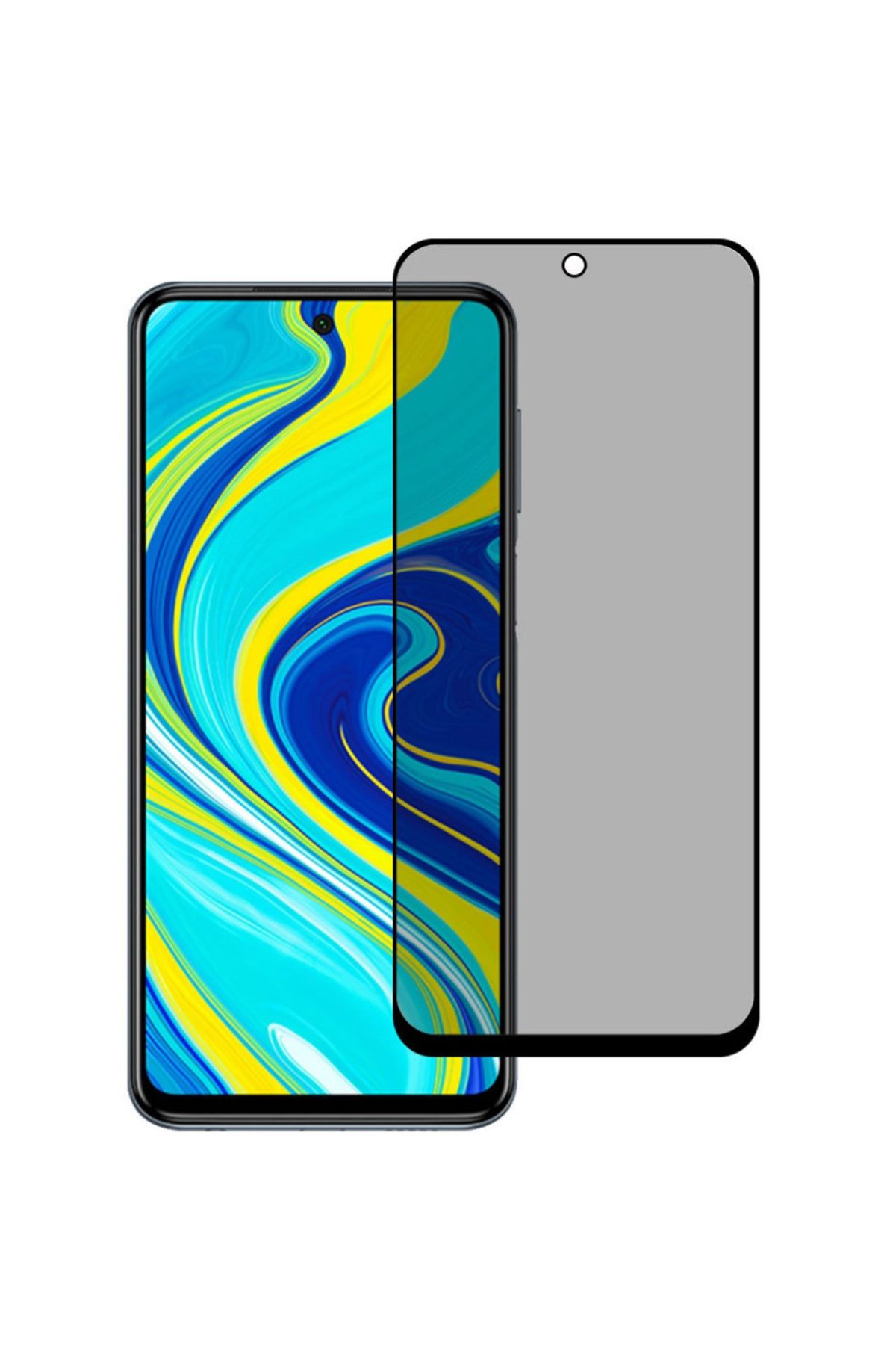 Netsan RedMi Note 9S Hayalet Kırılmaz cam Privacy