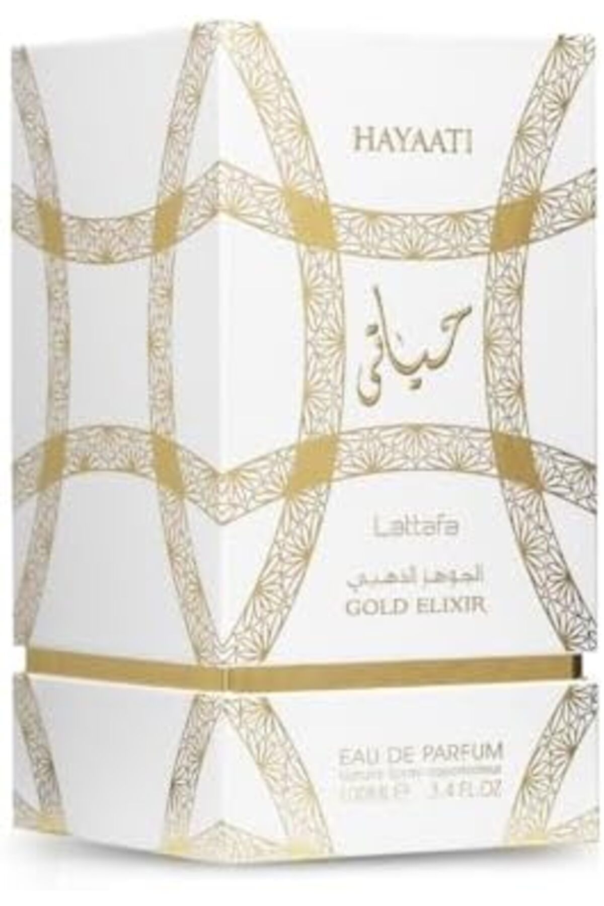 lattafa-Lattafa Hayaati Gold Elixir Eau de Parfum For Unisex, 100 ml 3