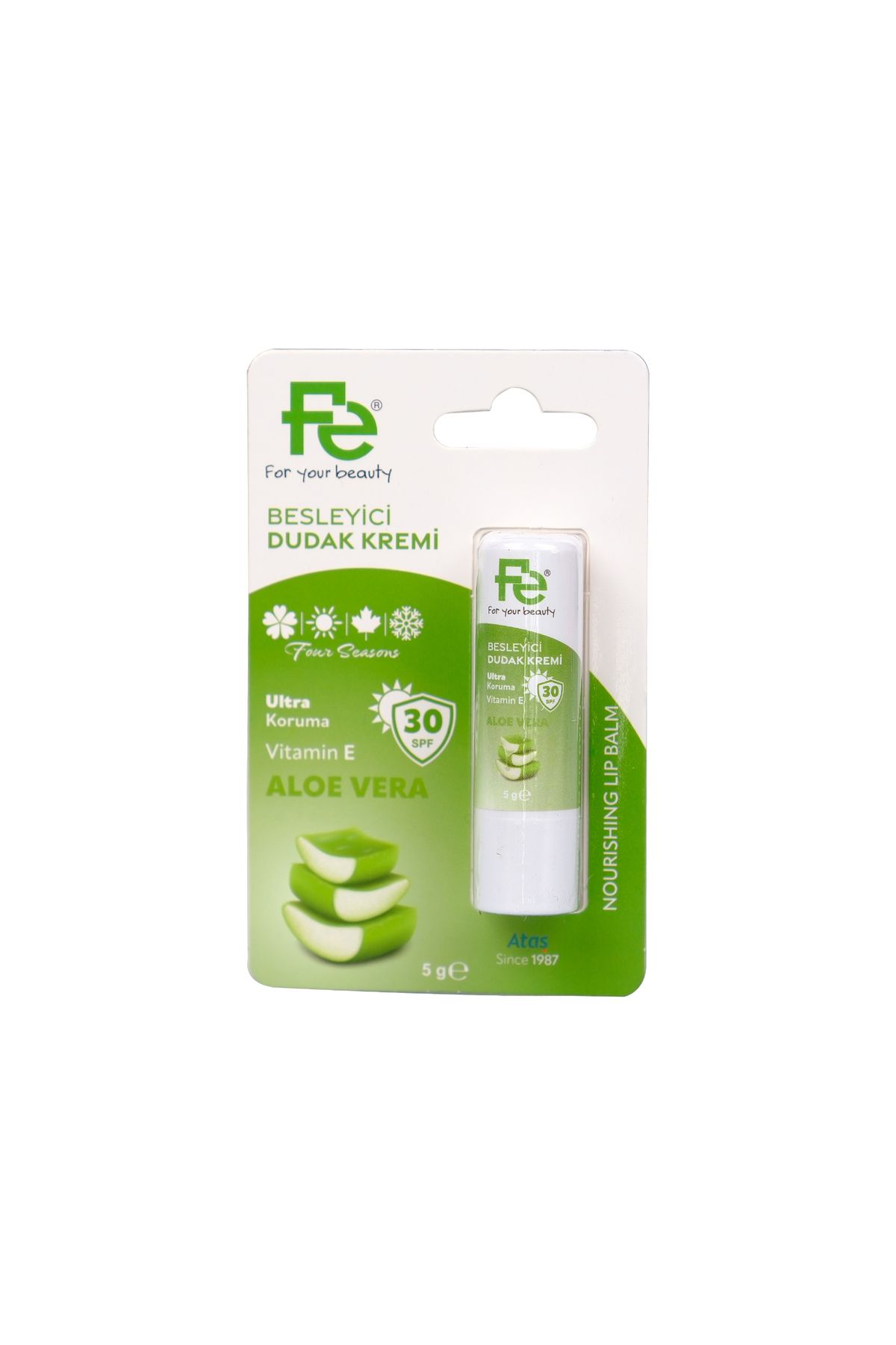 Fe Lip Balm Alovera E Vitaminli