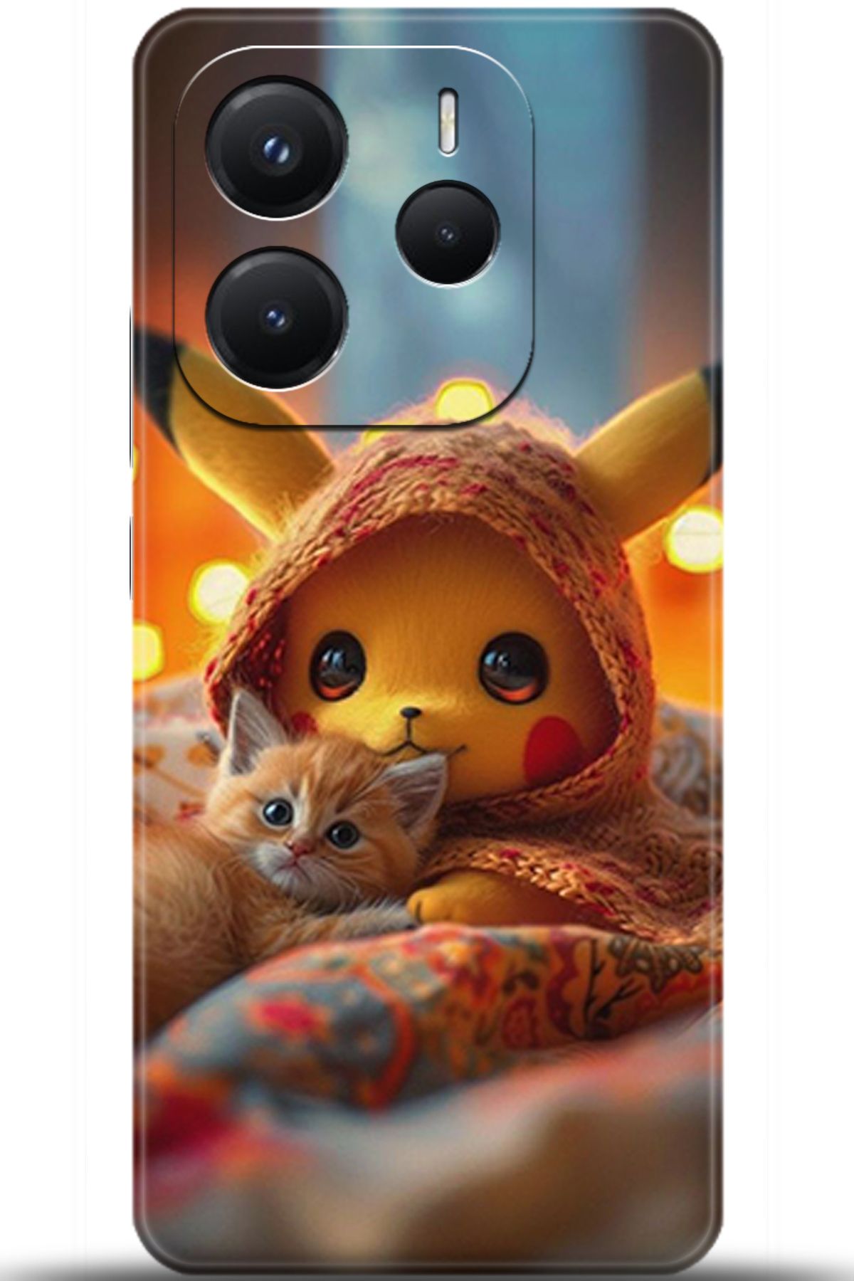 Noprin Xiaomi Redmi Note 14 5G Kılıf HD Baskılı Kılıf - One Time World 5127