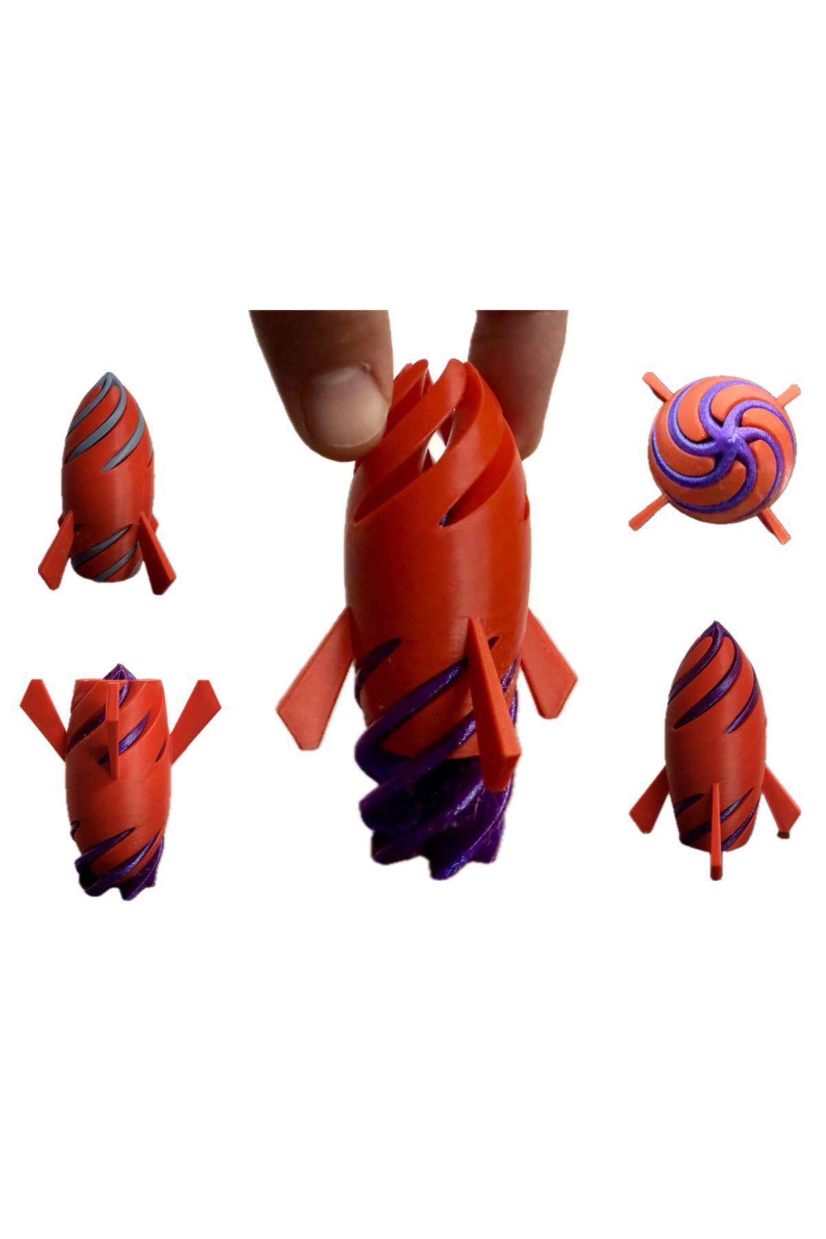 Vision Craft Roket Spiral Geçidi Fidget