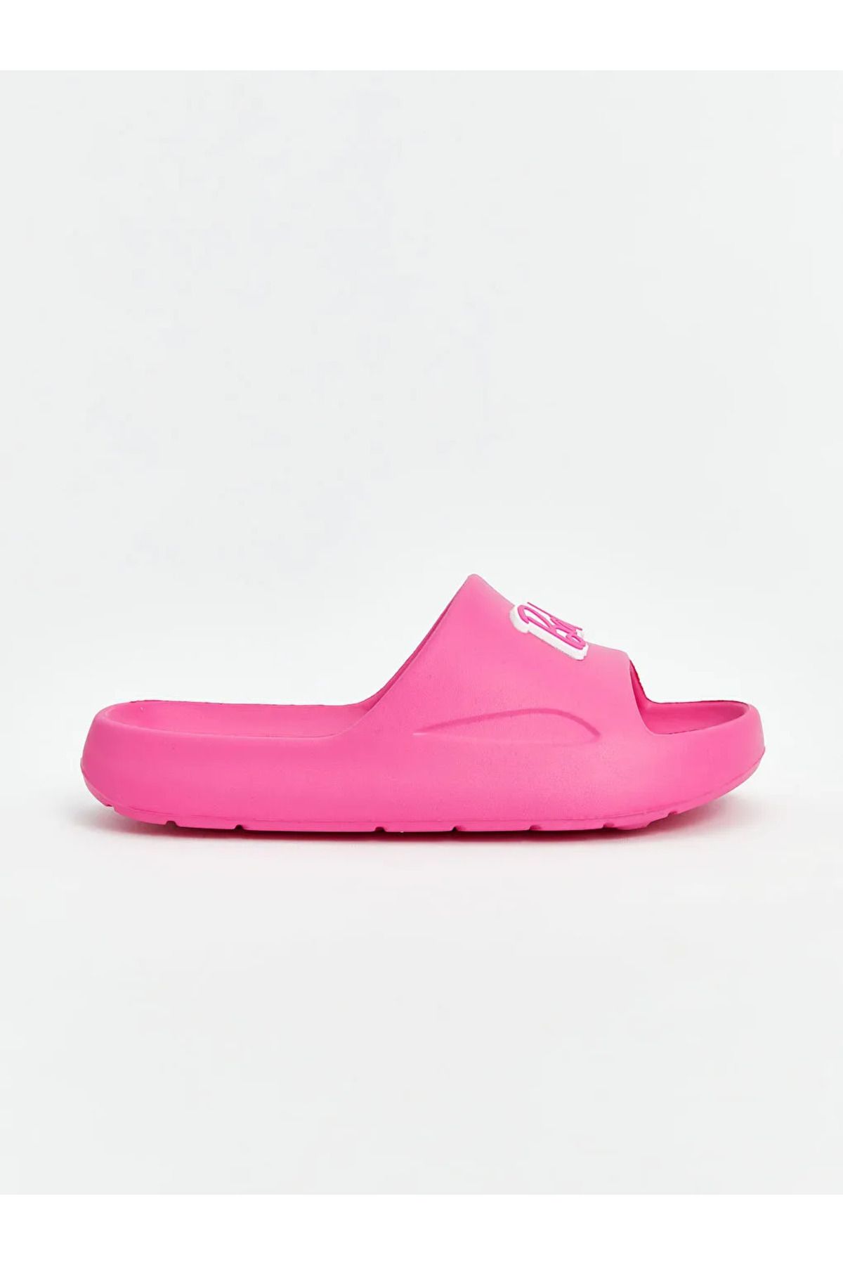 LC Waikiki-Lcw Steps Fuchsia Printed Girl's Slippers 2