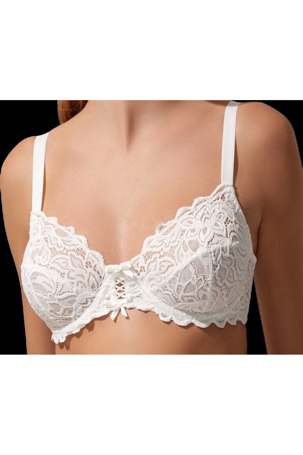 Beruflic Miss 1050 Kadın Balenli Dantelli Toparlayıcı Sütyen