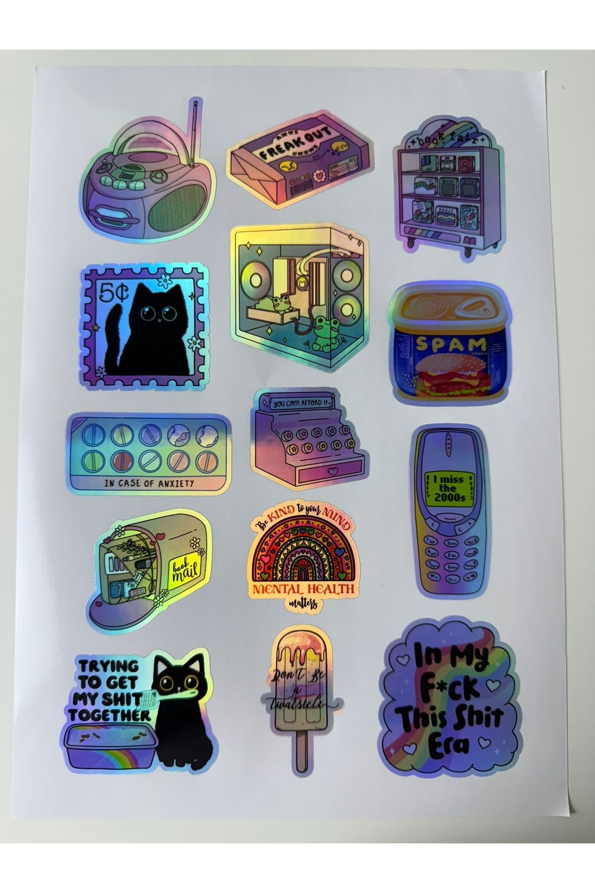 cakaybu Laptop Sticker ( Etiket ) notebook,kask, duvar, bisiklet, motosiklet, dolap, kapı A4 Boyutlarında