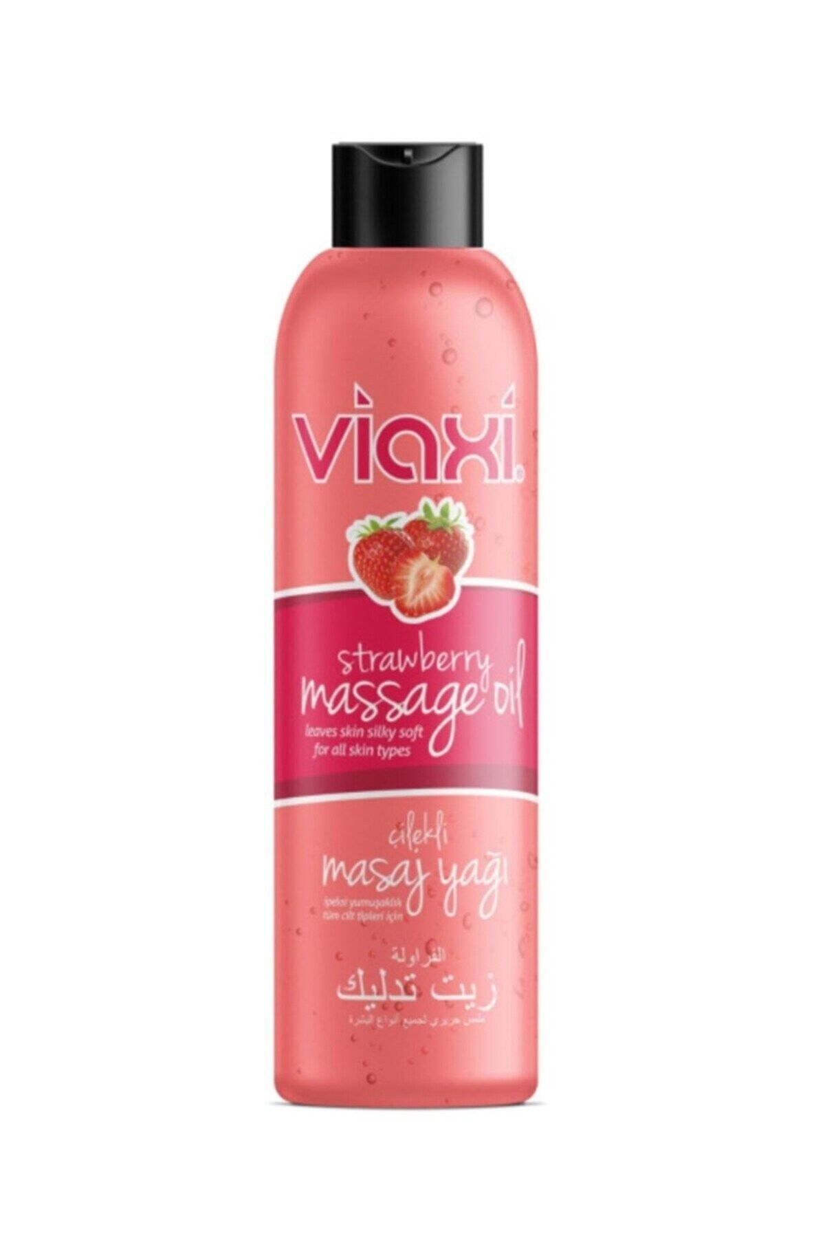 FantaziAtölyesi Viaxi Çilek Aromalı Masaj Yağı 177ml