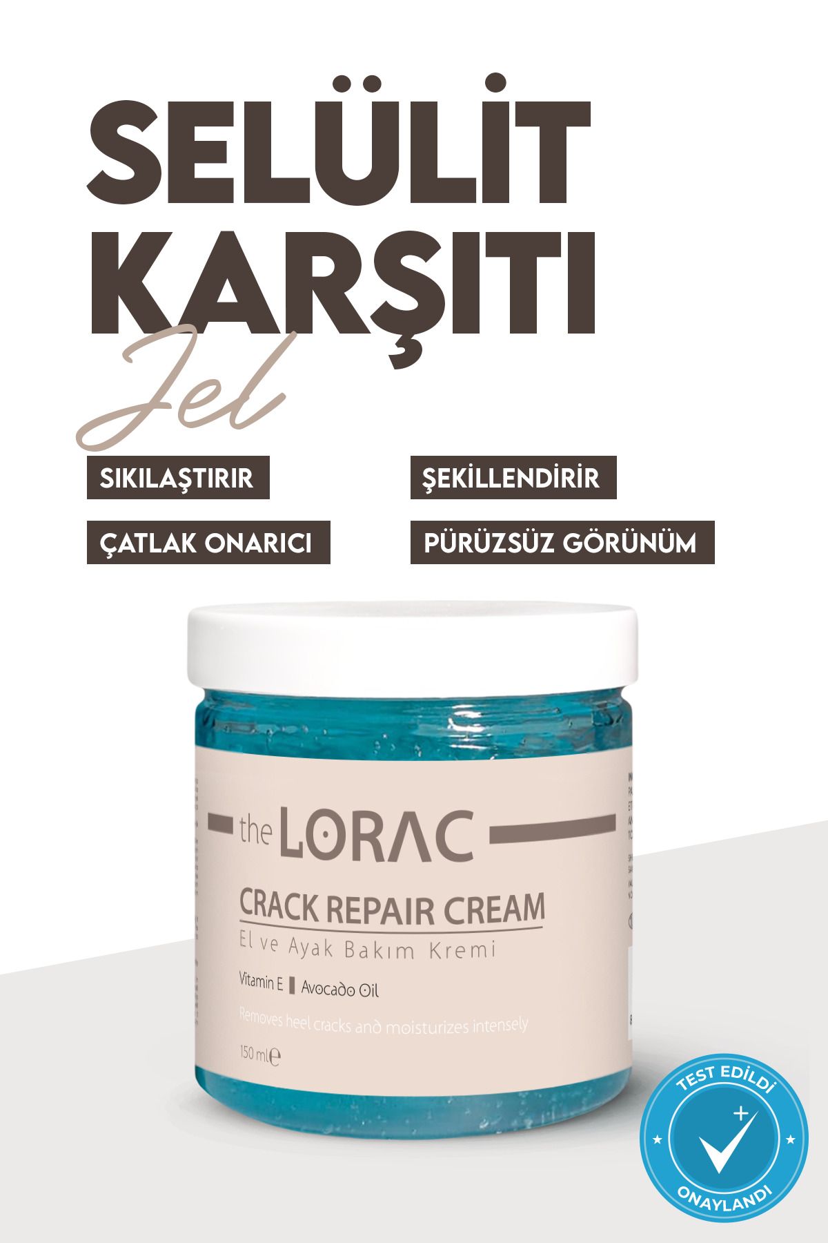 The Lorac Sıkılaştırıcı, Selülit Ve Çatlak Giderici Vücut Şekillendirici Jel 250 ml
