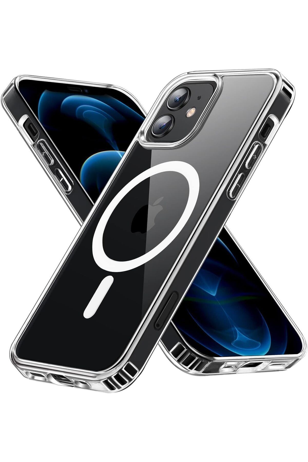 KDROĞLU plamystical iPhone 12 Mini için Kılıf Kamera Korumalı Magsafe ile Uyumlu Wireless Şarj Özellik